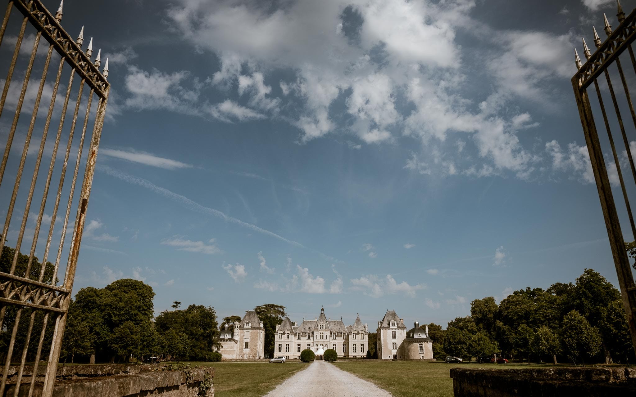 photographies d’un mariage de princesse au Château de Vair, près de Nantes