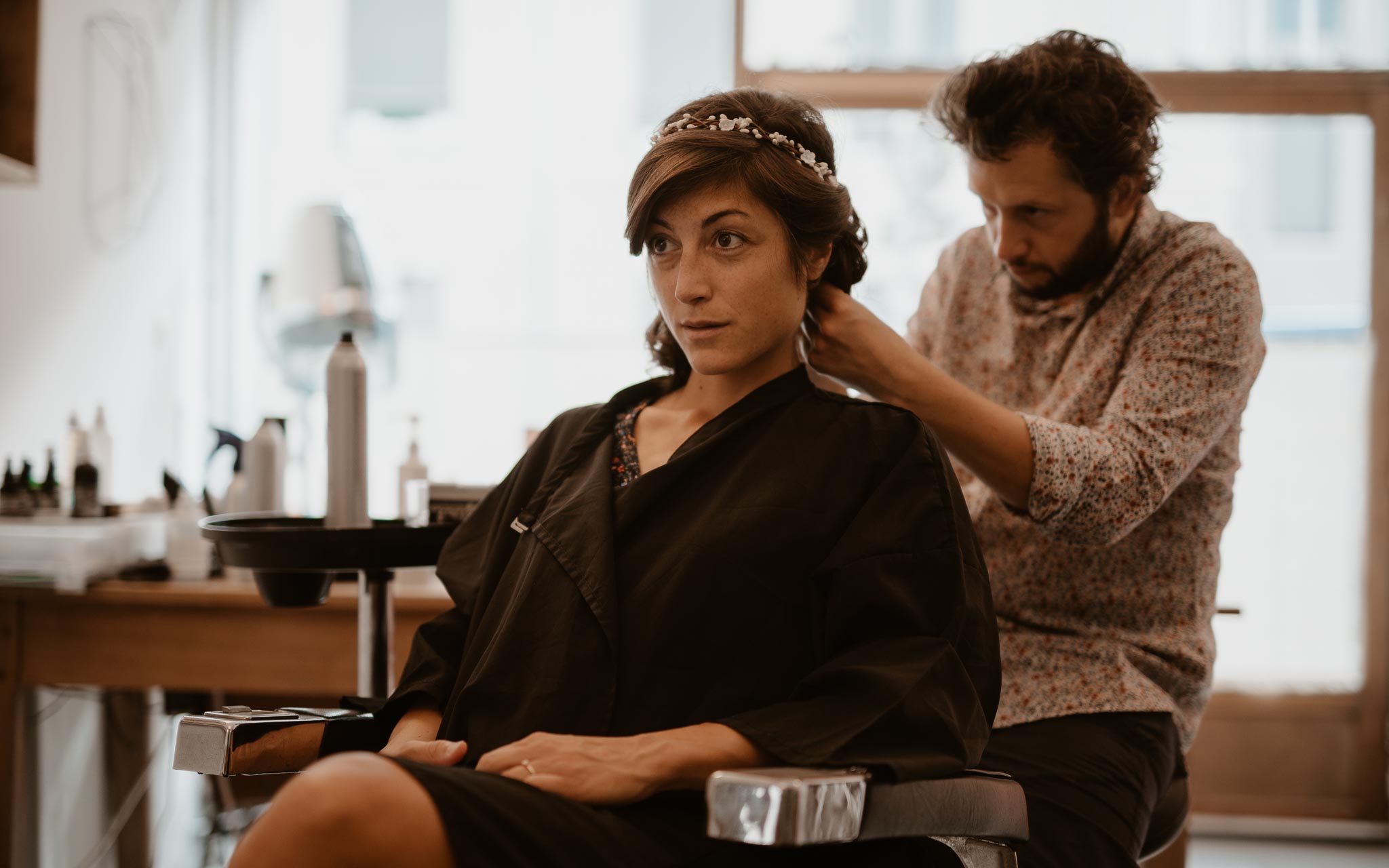 photographies d’un mariage boho chic à Amiens et Montreuil-sur-mer