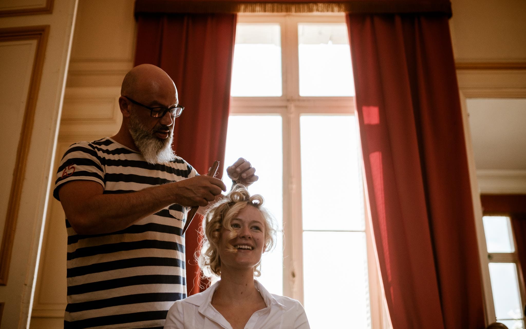 photographies d’un mariage de princesse au Château de Vair, près de Nantes