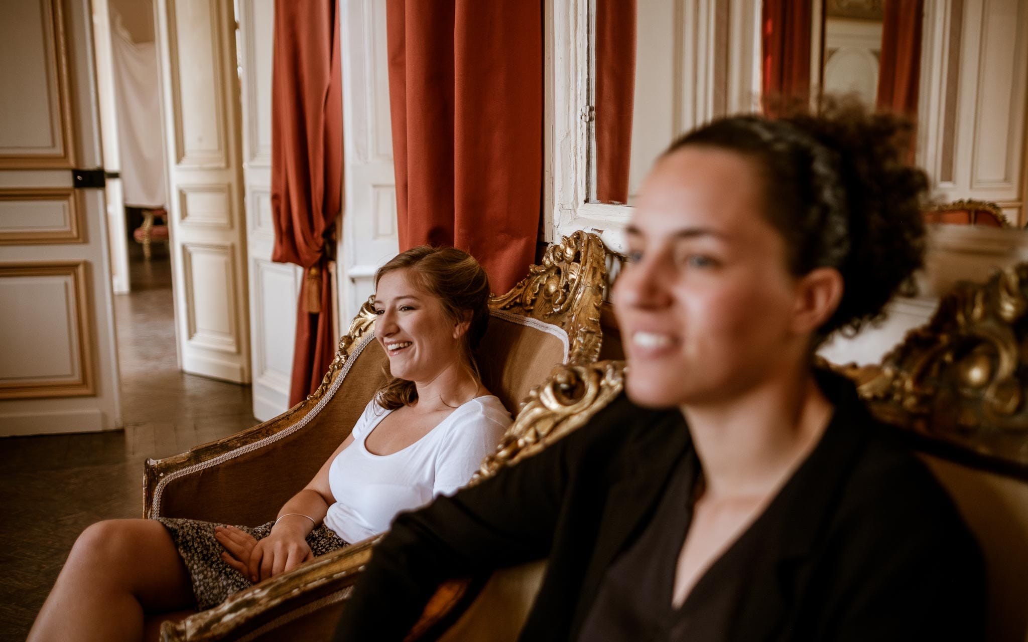 photographies d’un mariage de princesse au Château de Vair, près de Nantes