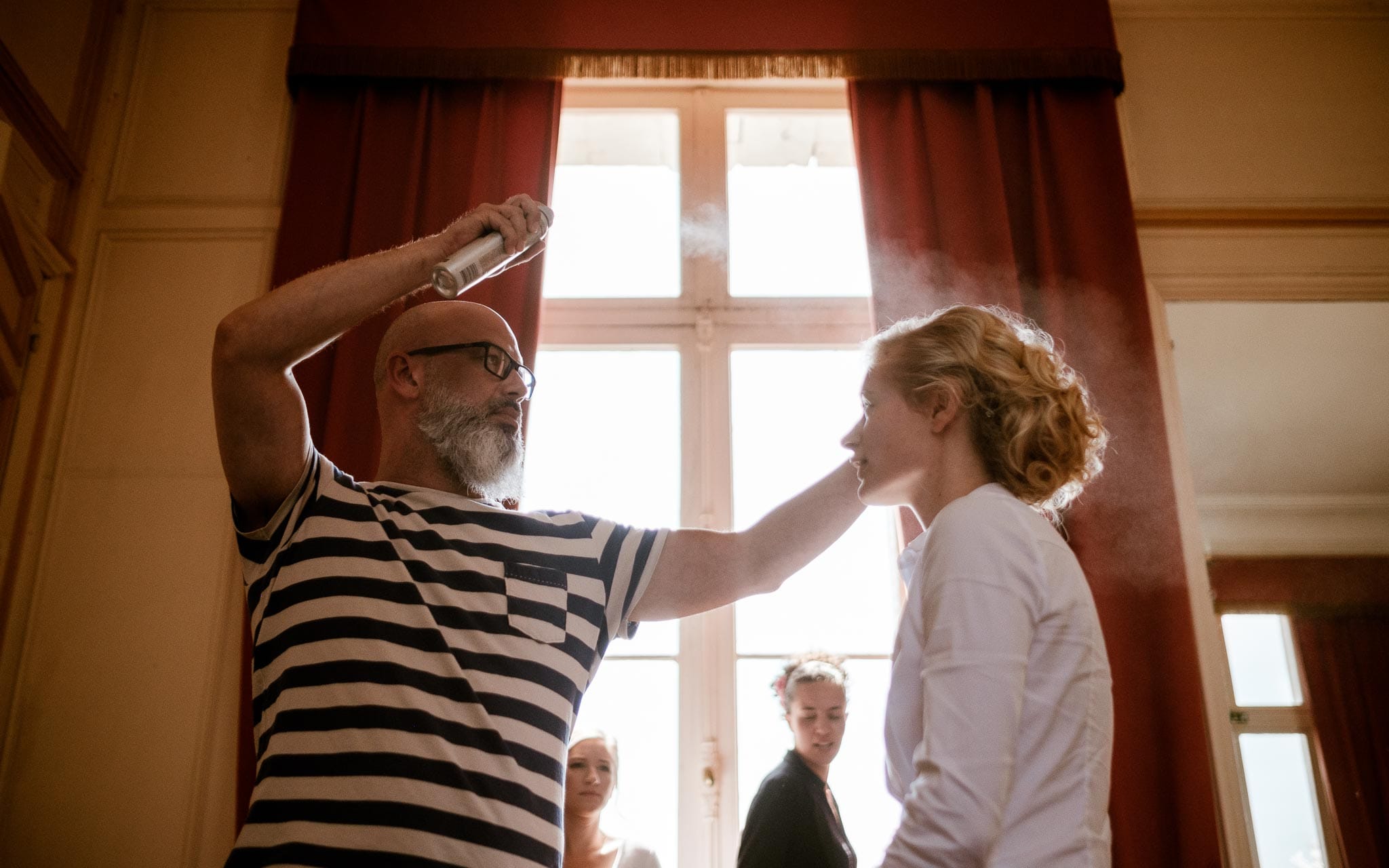 photographies d’un mariage de princesse au Château de Vair, près de Nantes