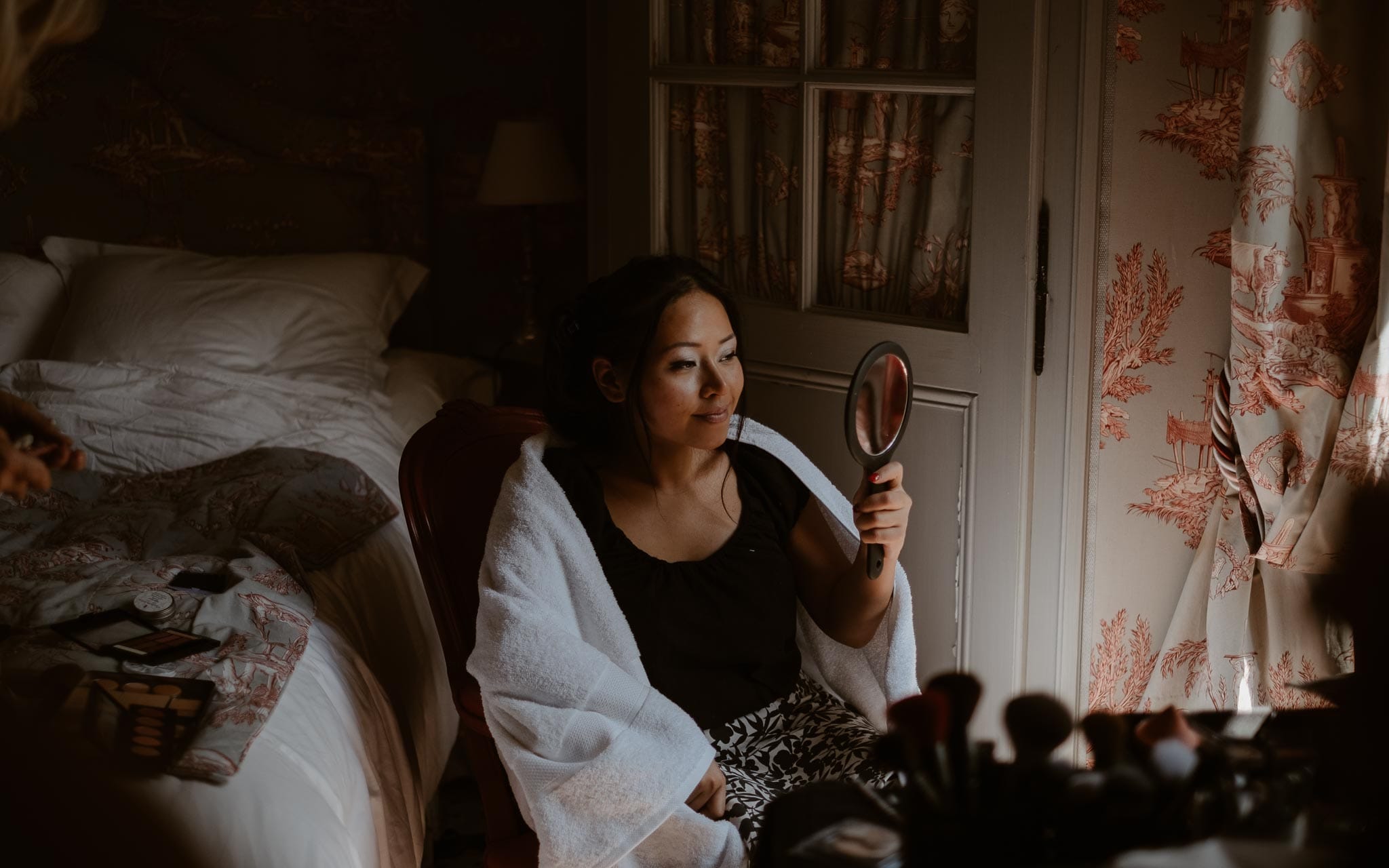 photographies d’un mariage chic à Morienval