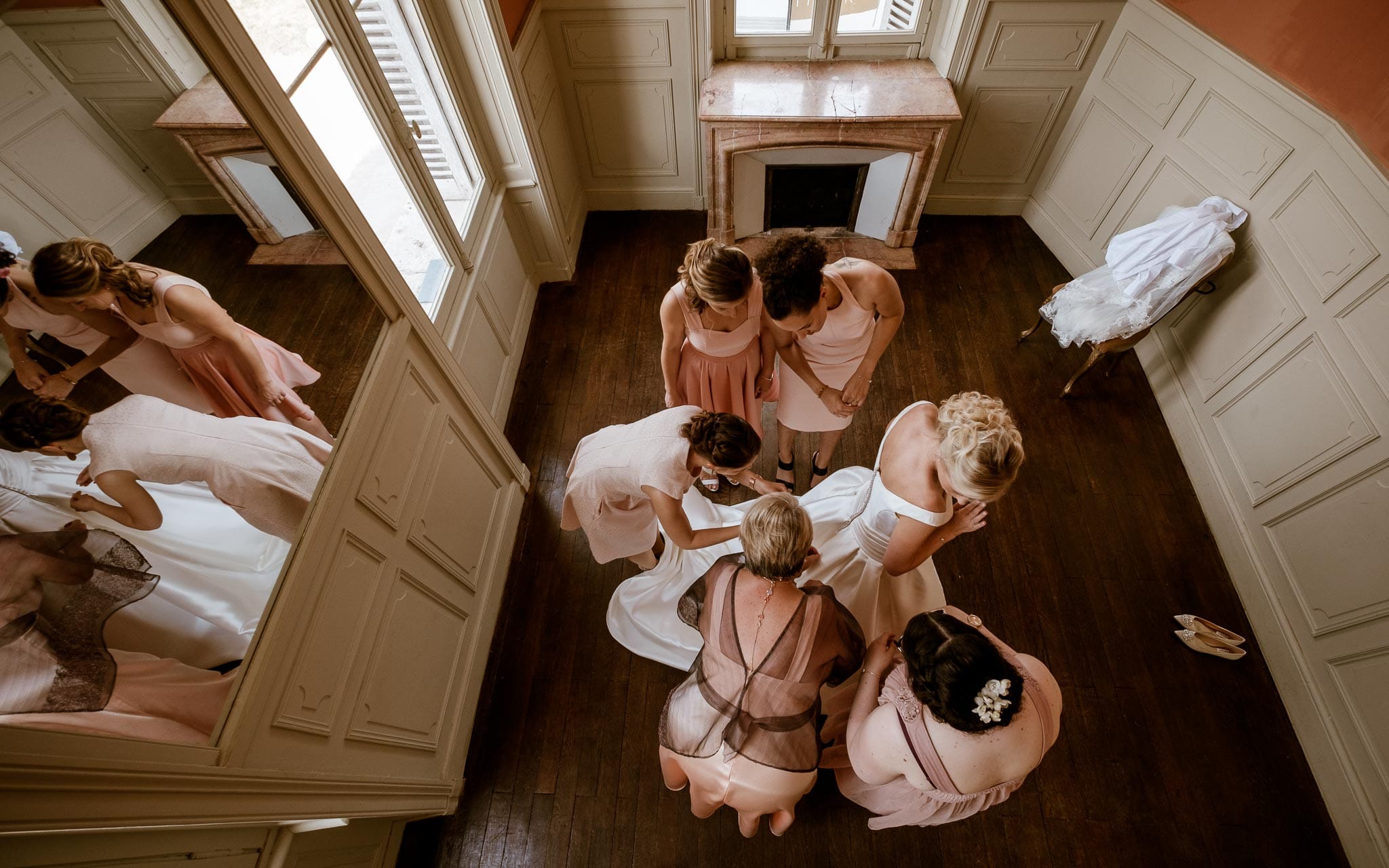 photographies d’un mariage de princesse au Château de Vair, près de Nantes