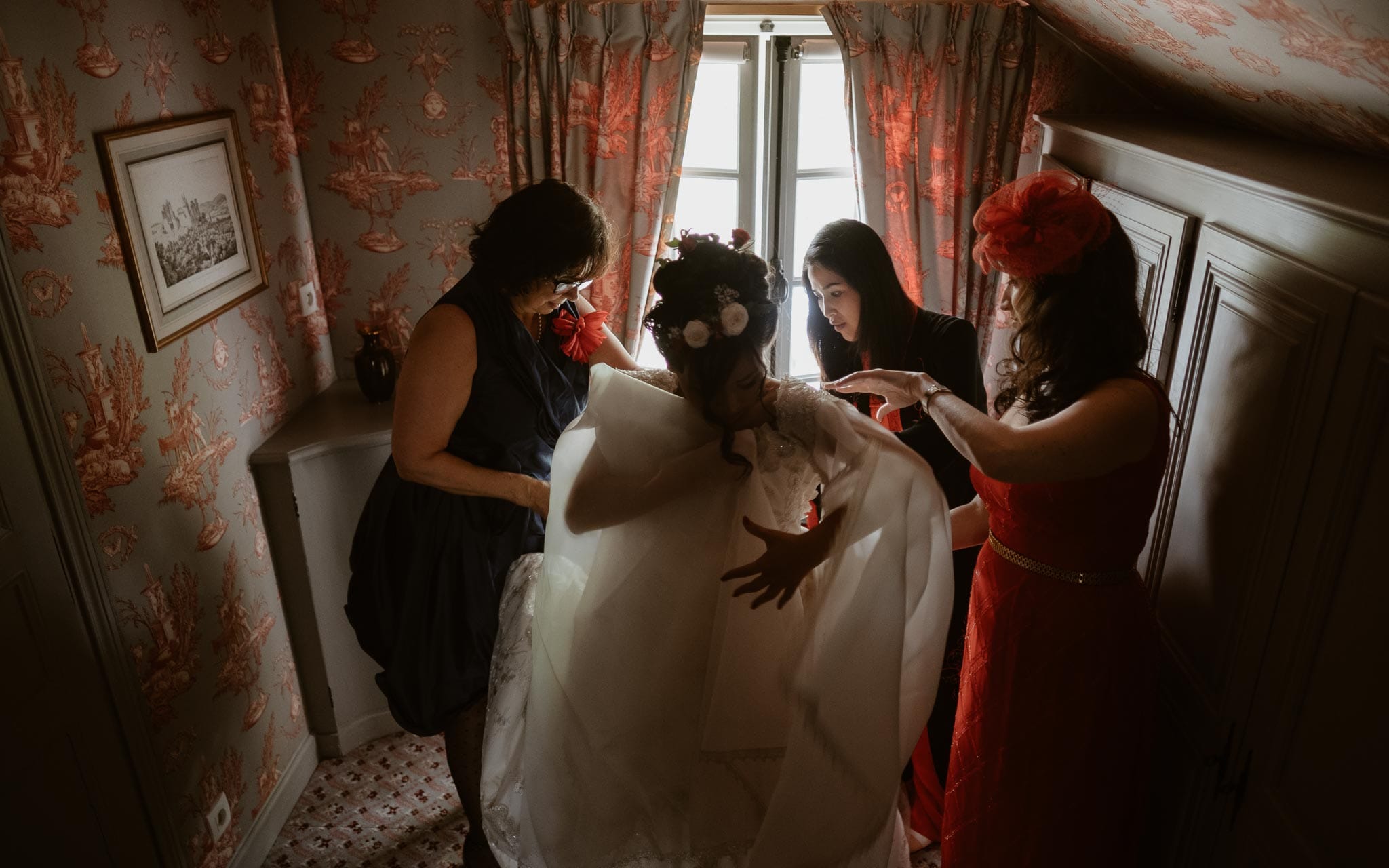 photographies d’un mariage chic à Morienval