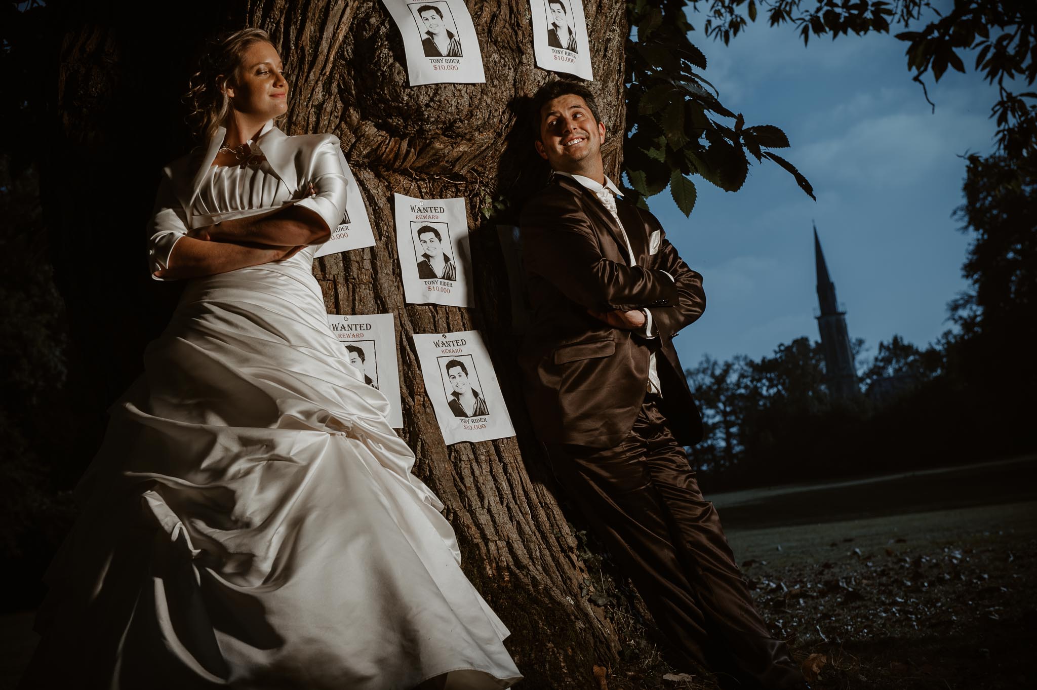 Séance couple après mariage fantastique & poétique inspirée de l’univers Disney près de Nantes par Geoffrey Arnoldy photographe