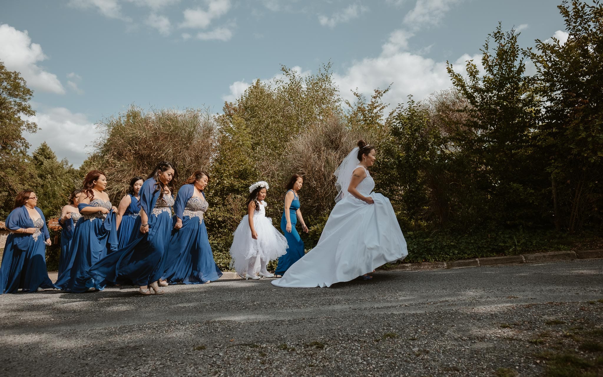 photographies d’un mariage multi-culturel asiatique américain en Vendée