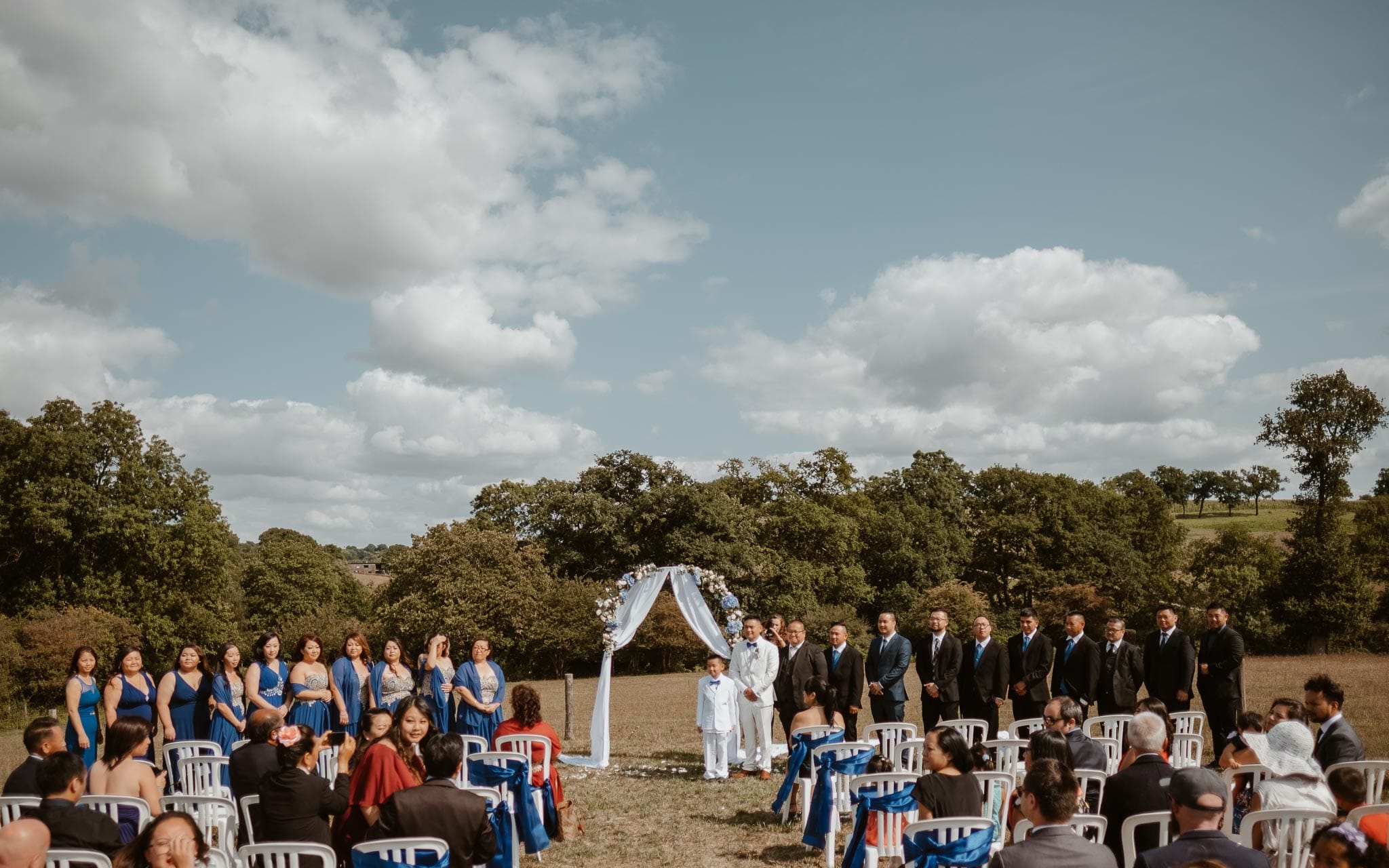 photographies d’un mariage multi-culturel asiatique américain en Vendée