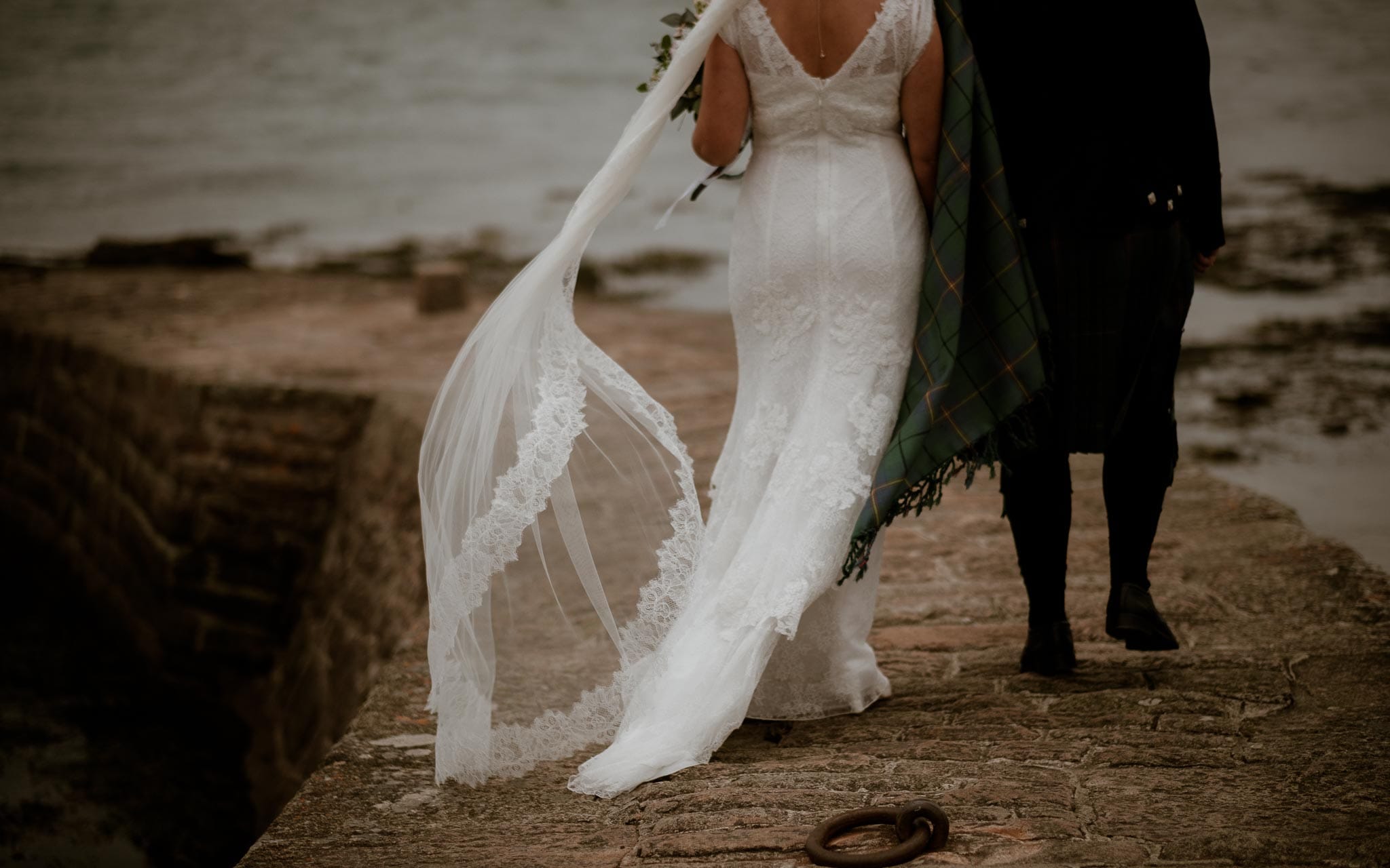 photographies d’un mariage écossais à Arzon, Morbihan