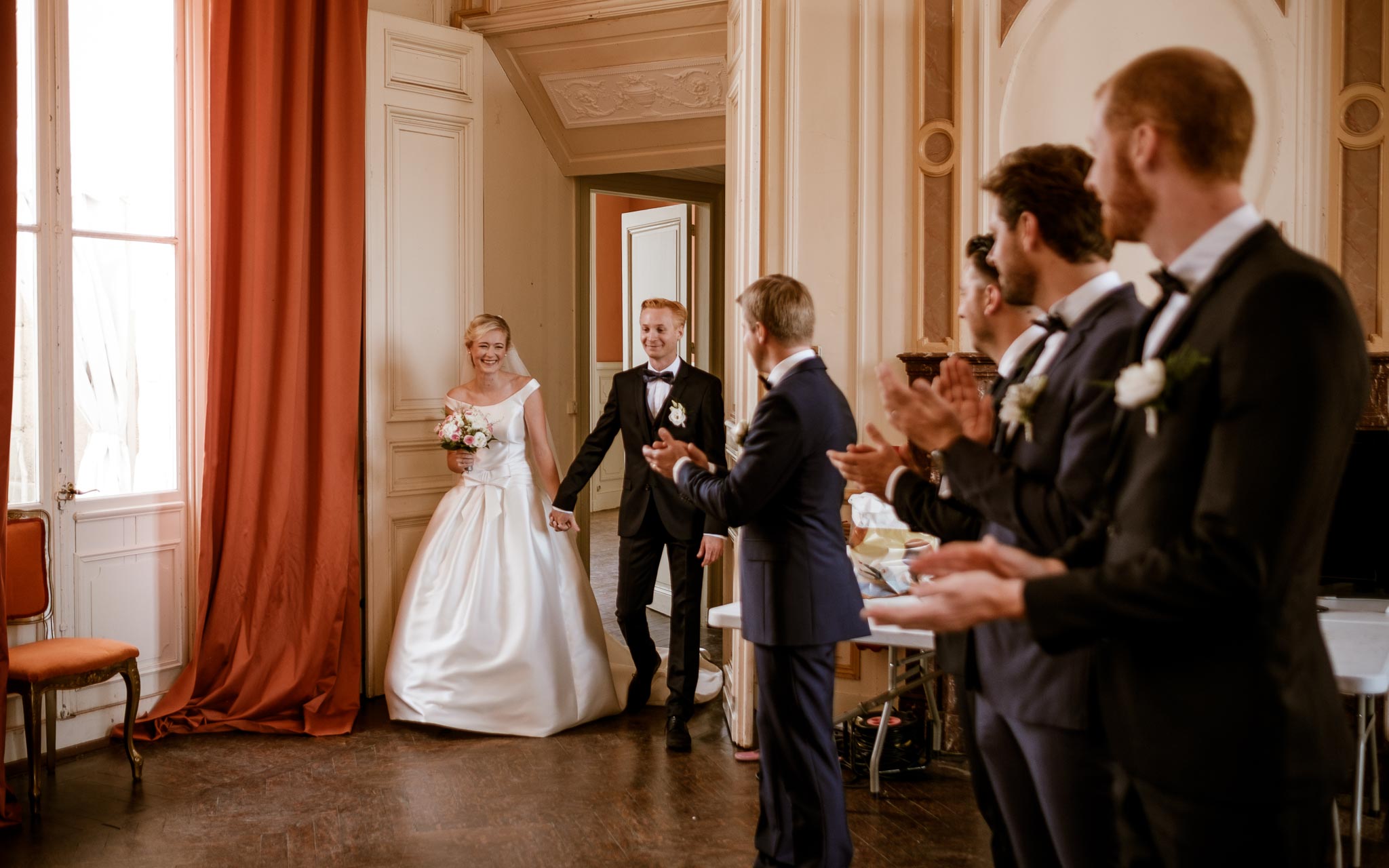 photographies d’un mariage de princesse au Château de Vair, près de Nantes