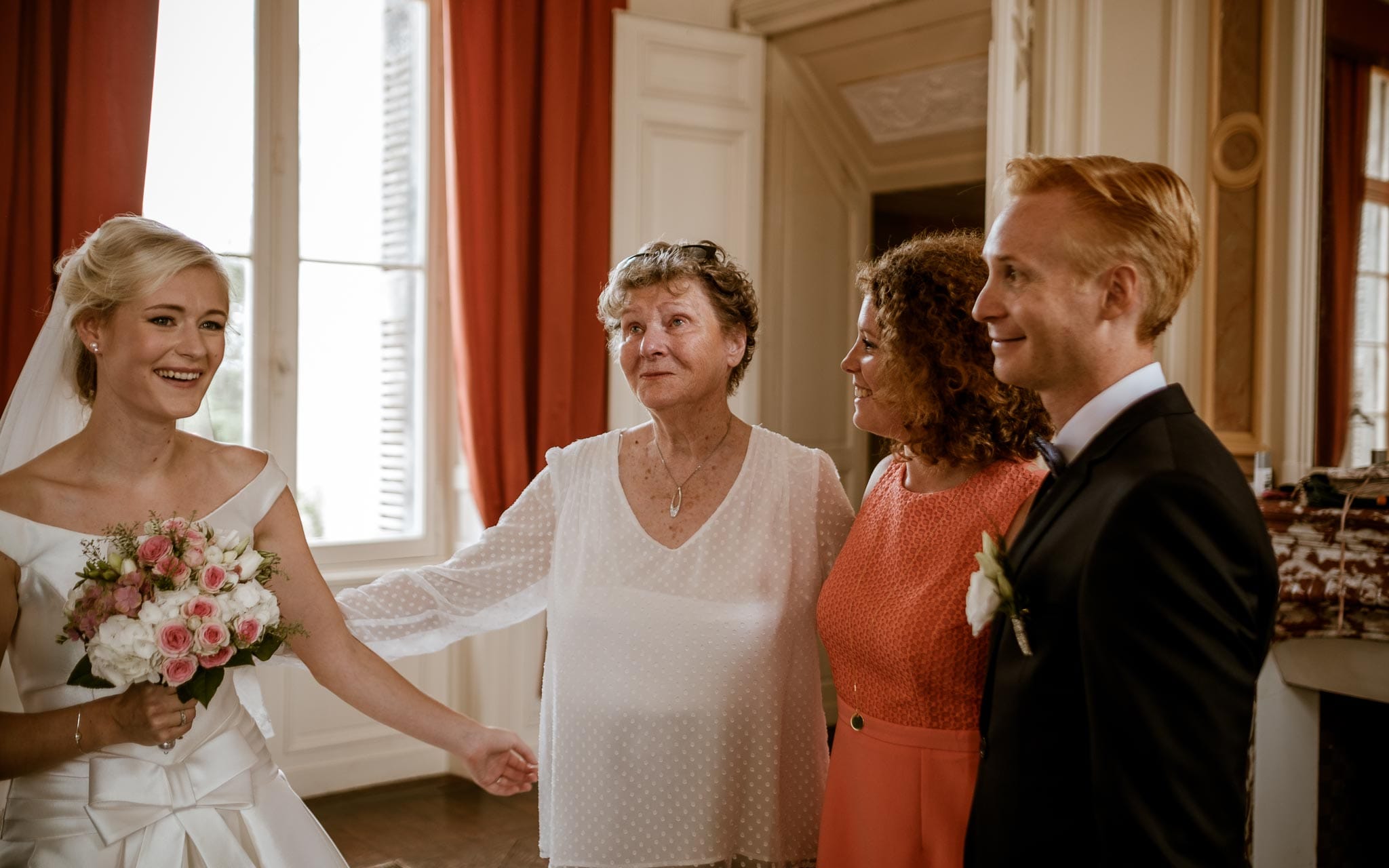 photographies d’un mariage de princesse au Château de Vair, près de Nantes