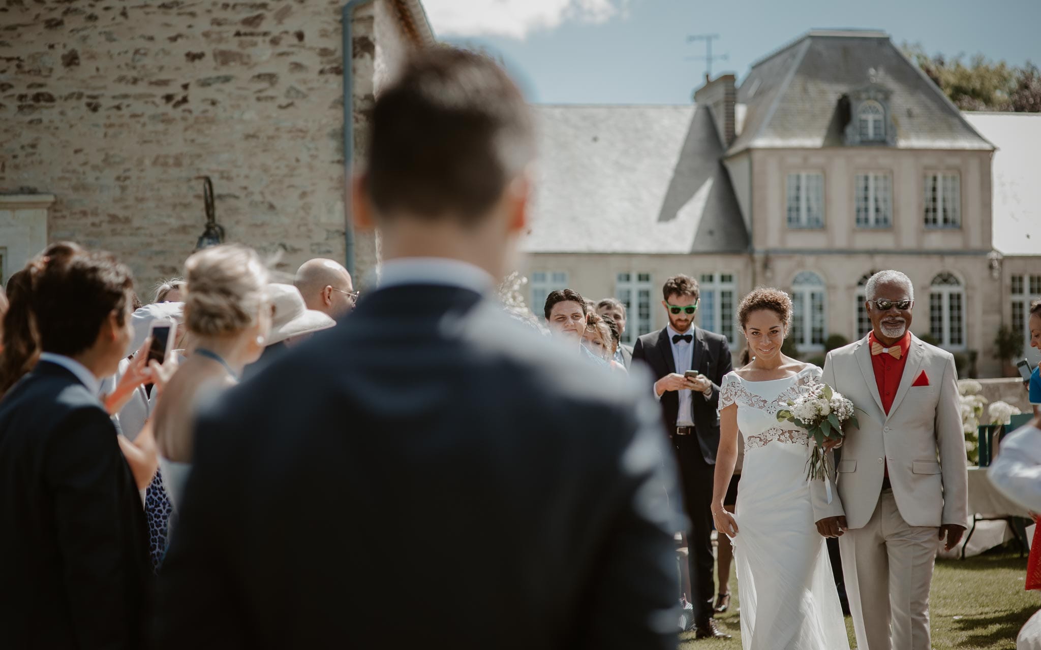 photographies d’un mariage chic multi-culturel au Manoir de Chivré, en Normandie