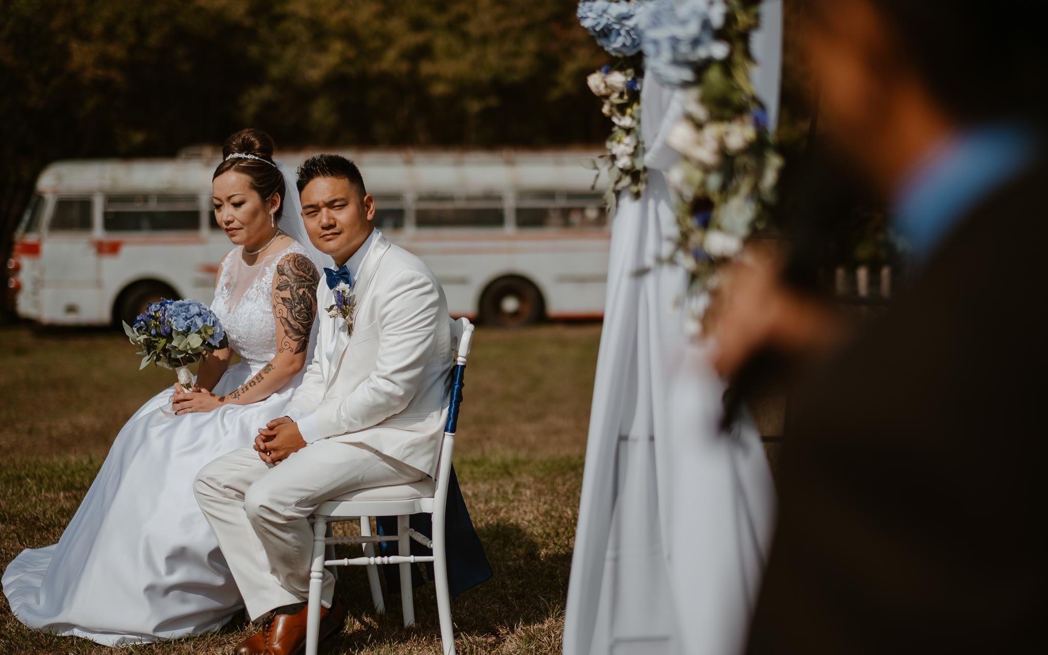 photographies d’un mariage multi-culturel asiatique américain en Vendée