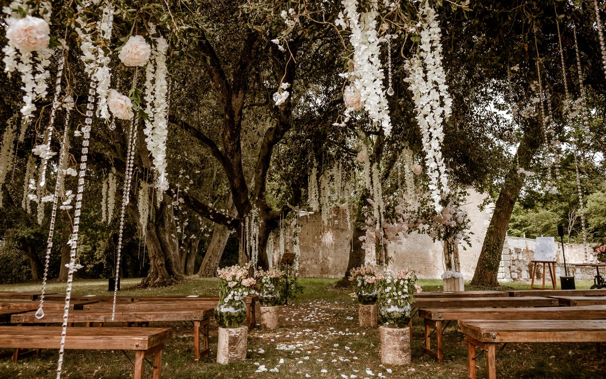 photographies d’un mariage de princesse au Château de Vair, près de Nantes