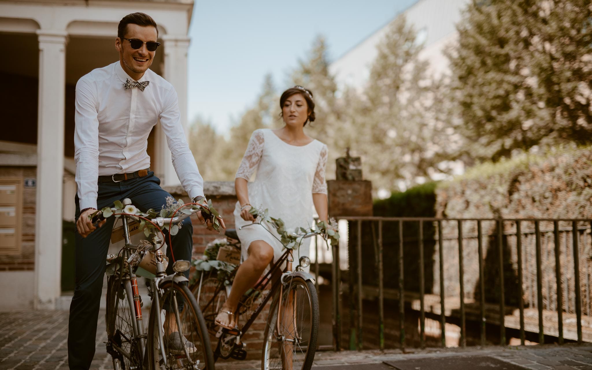 photographies d’un mariage boho chic à Amiens et Montreuil-sur-mer