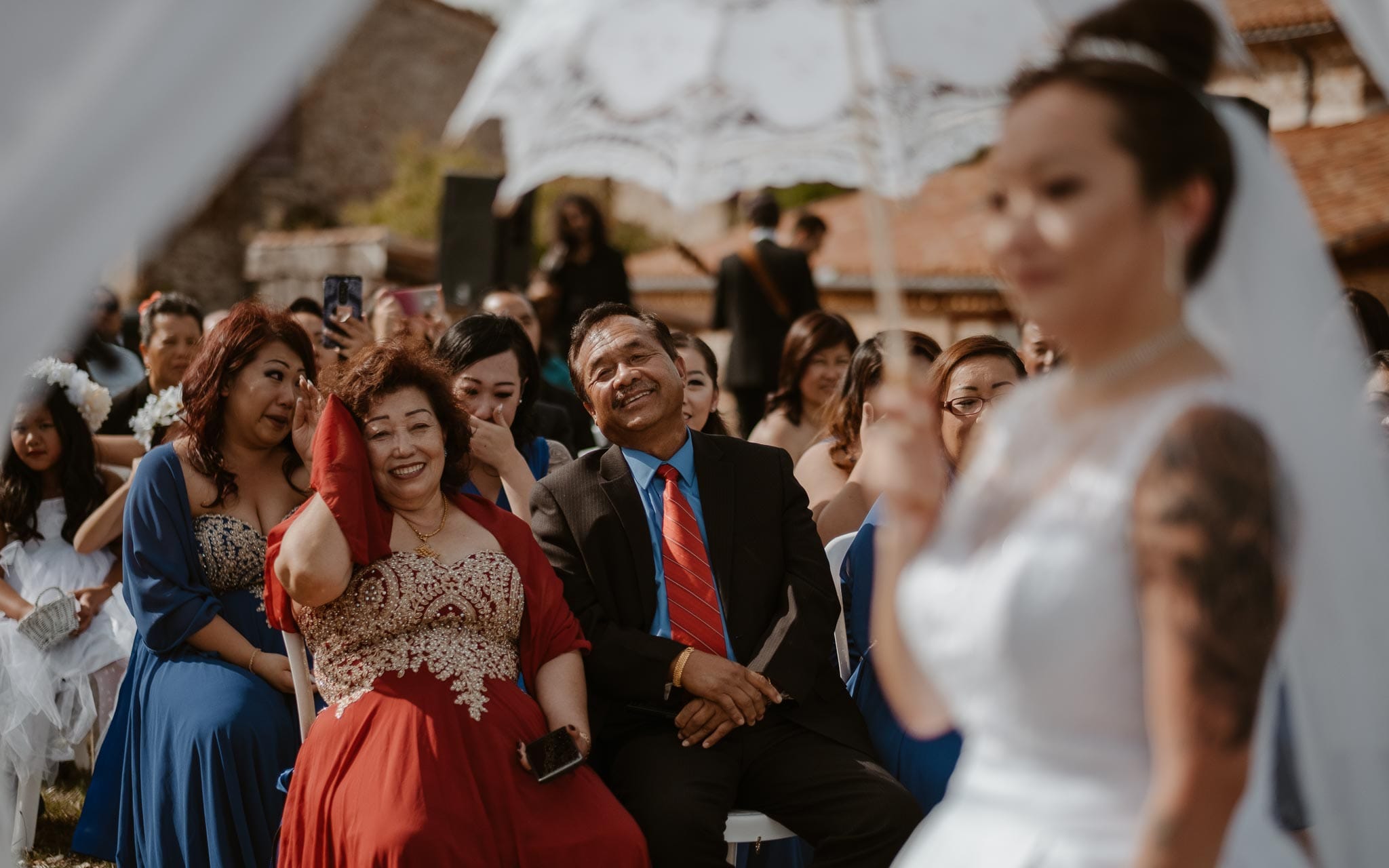 photographies d’un mariage multi-culturel asiatique américain en Vendée