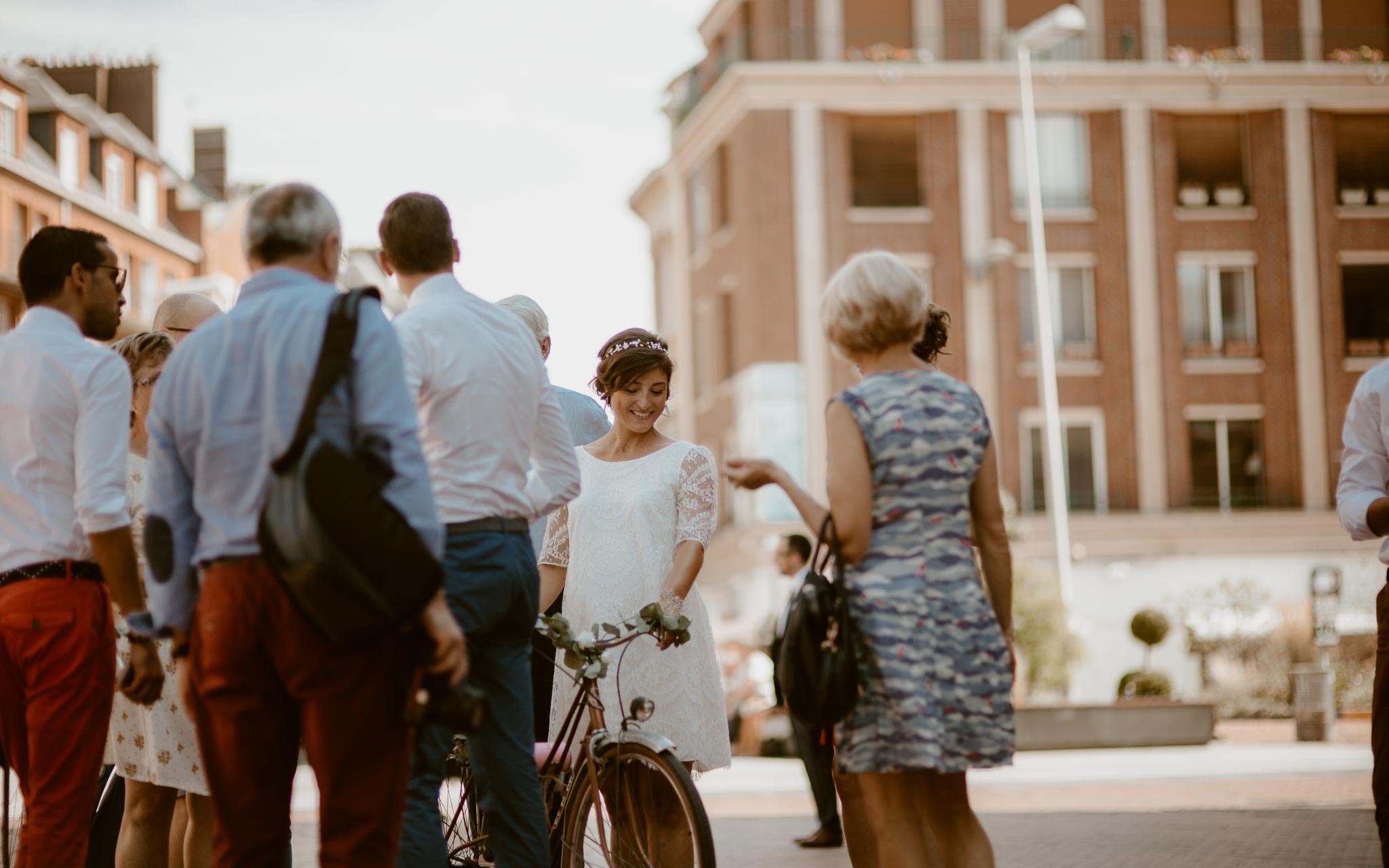 photographies d’un mariage boho chic à Amiens et Montreuil-sur-mer