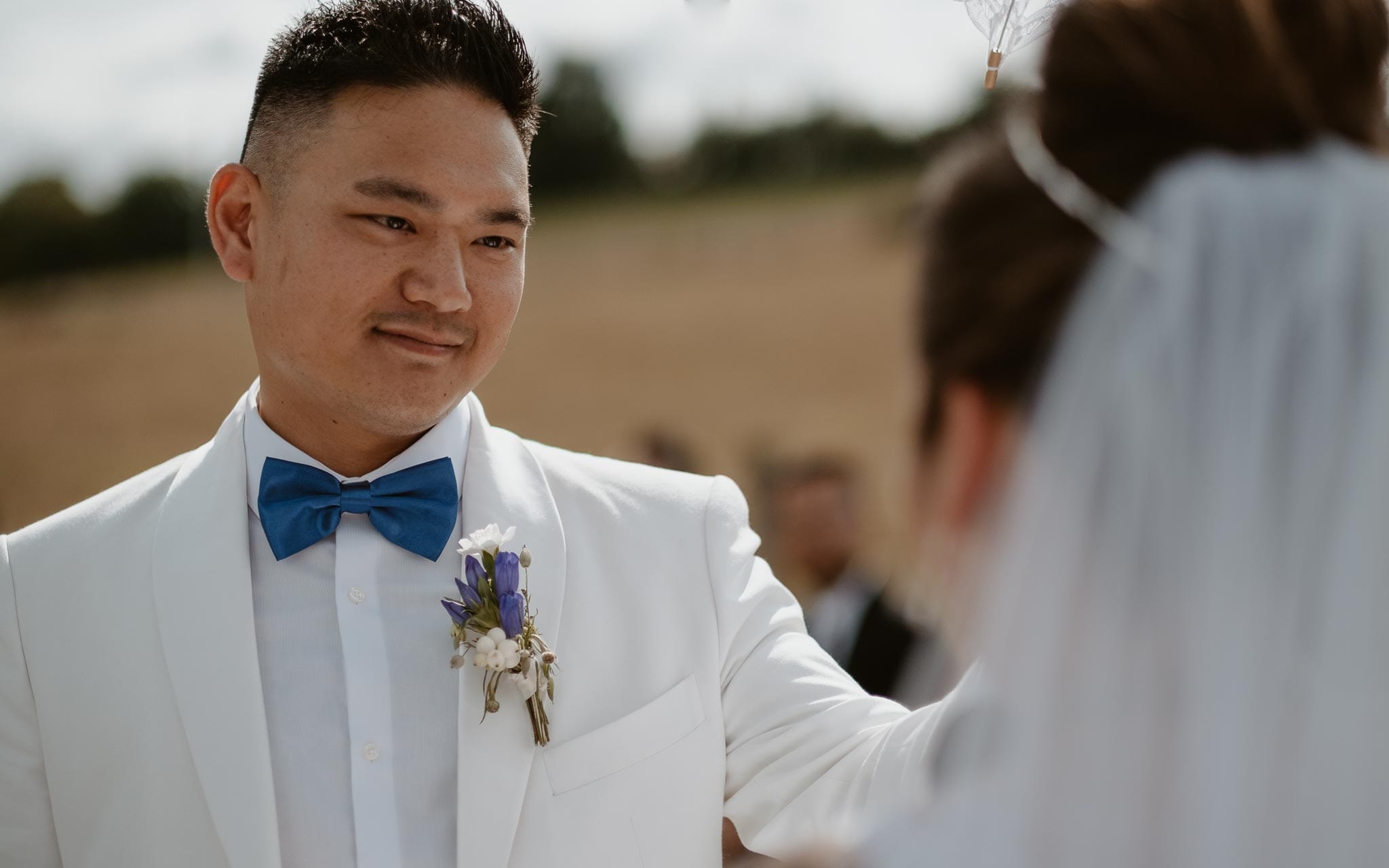 photographies d’un mariage multi-culturel asiatique américain en Vendée