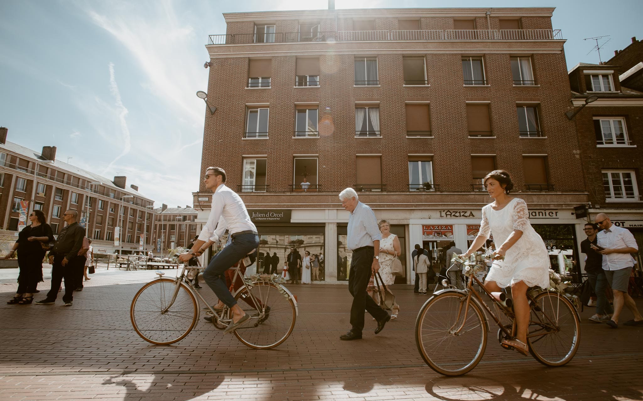 photographies d’un mariage boho chic à Amiens et Montreuil-sur-mer