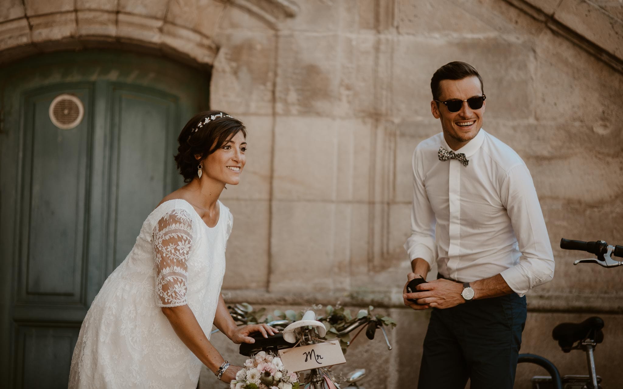 photographies d’un mariage boho chic à Amiens et Montreuil-sur-mer