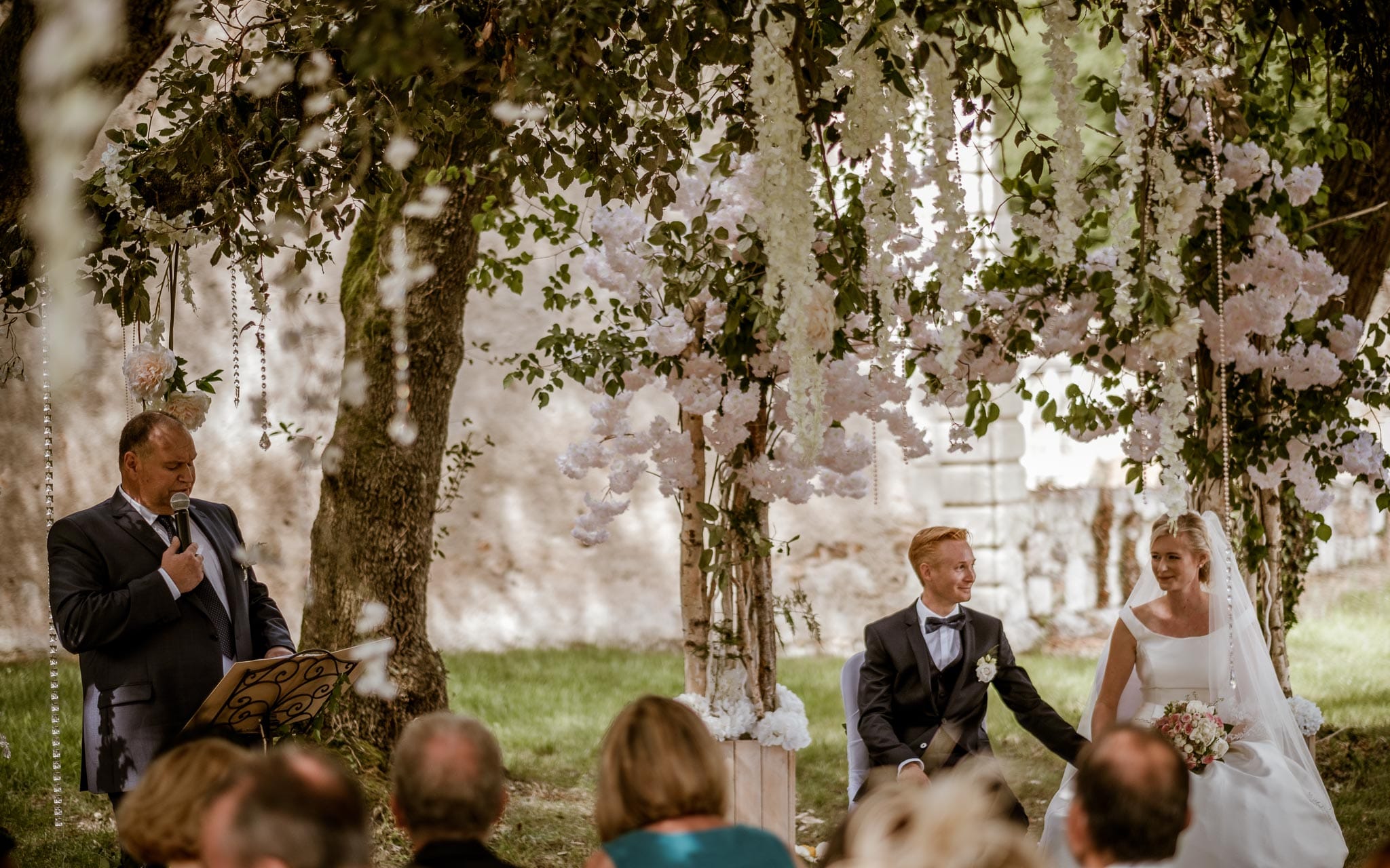 photographies d’un mariage de princesse au Château de Vair, près de Nantes