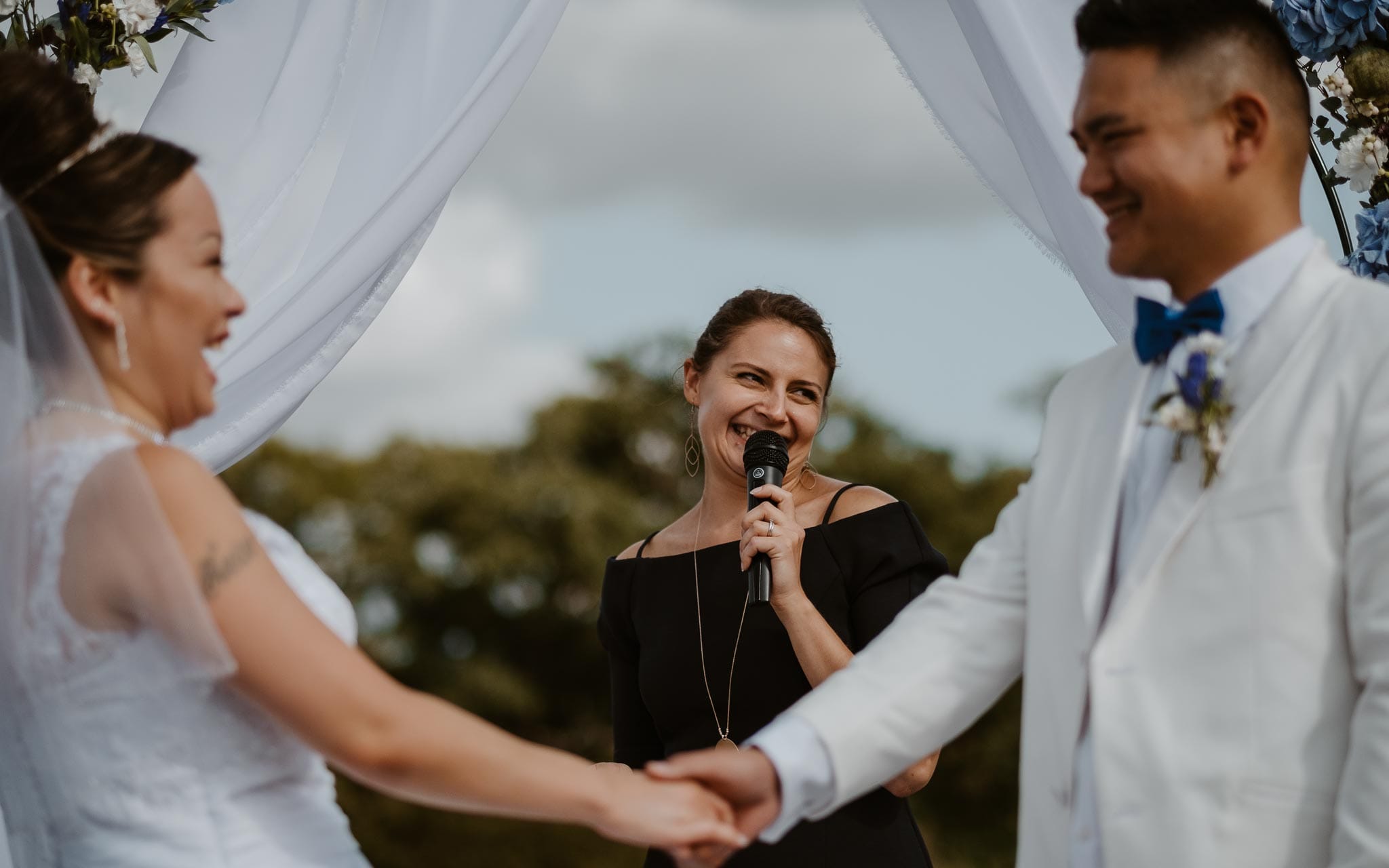 photographies d’un mariage multi-culturel asiatique américain en Vendée