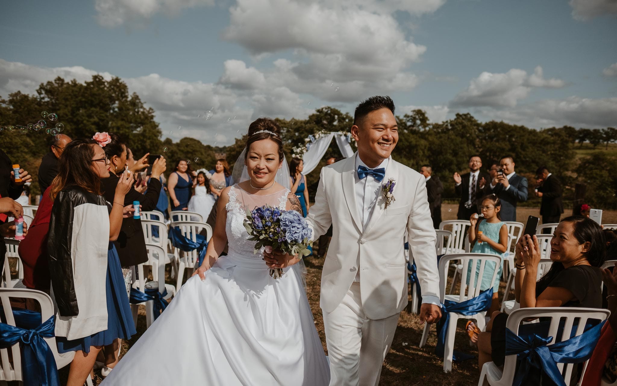 photographies d’un mariage multi-culturel asiatique américain en Vendée