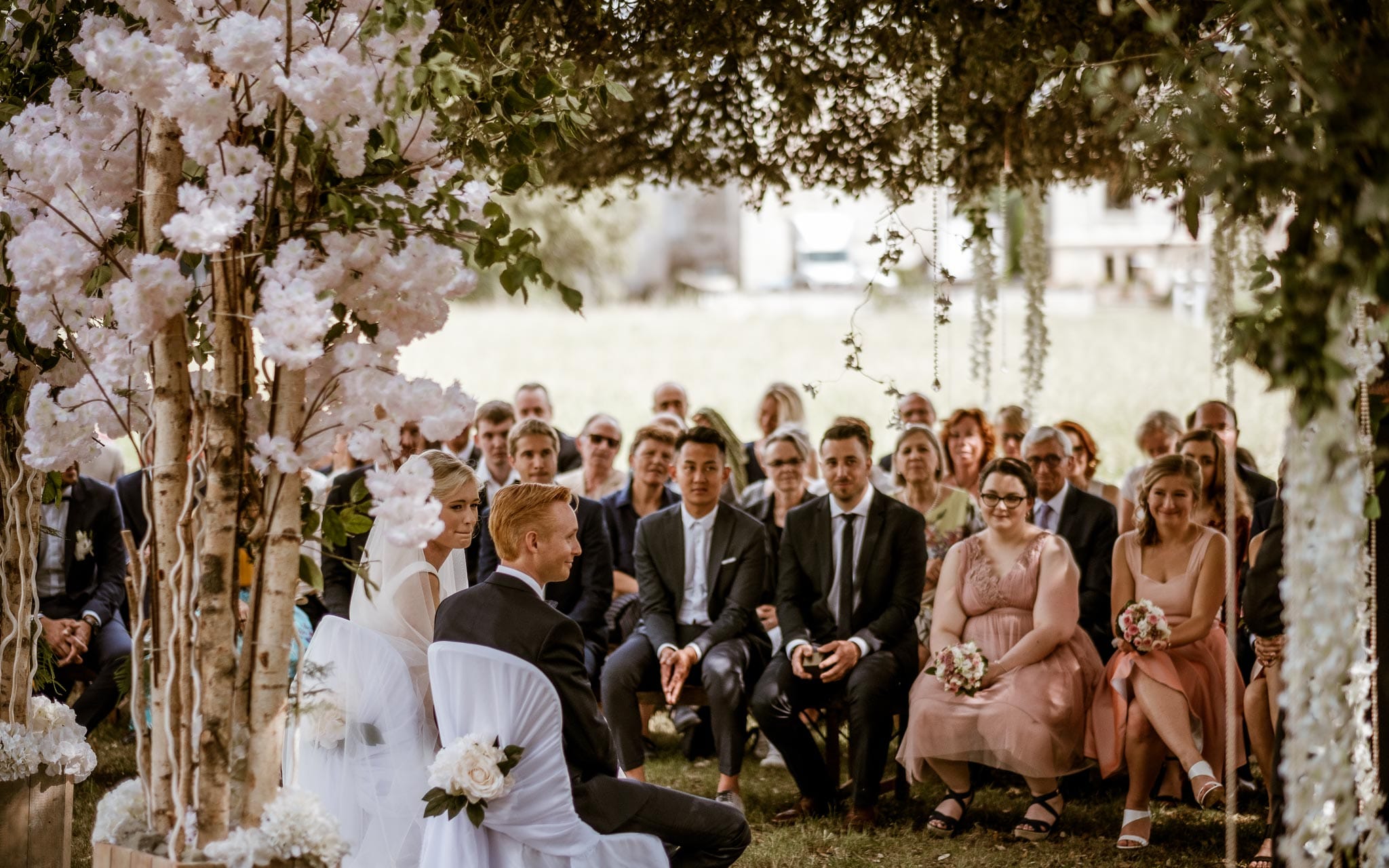 photographies d’un mariage de princesse au Château de Vair, près de Nantes