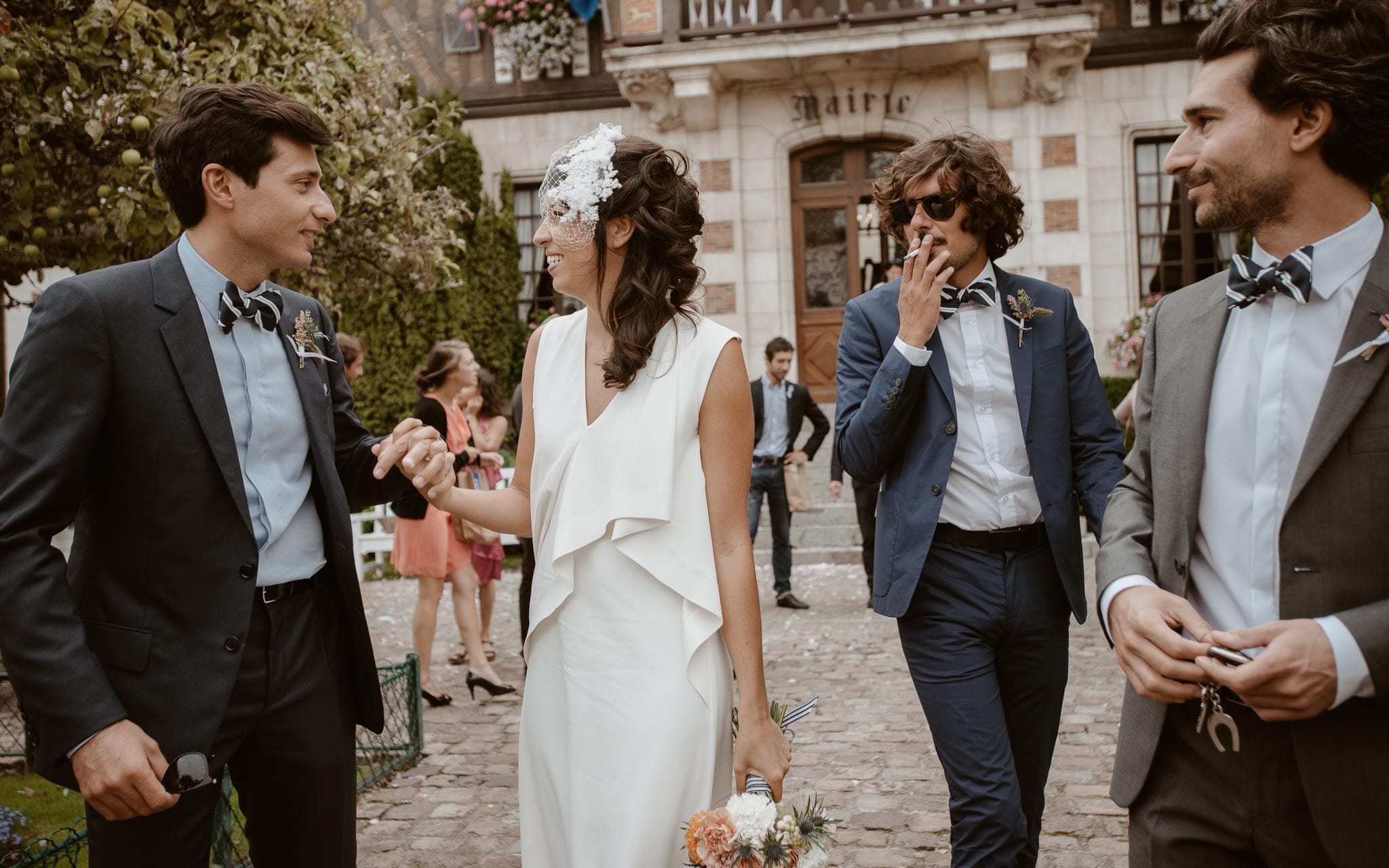 photographies d’un mariage chic à Deauville en normandie