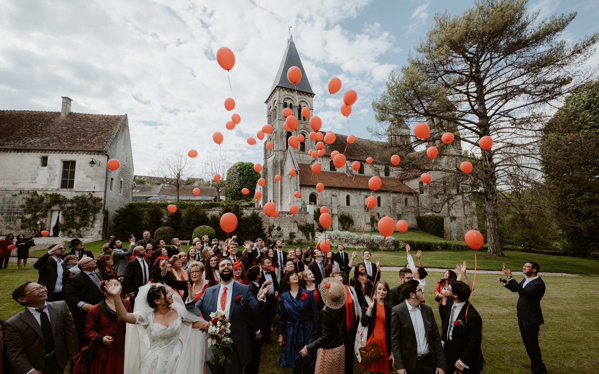 photographies d’un mariage chic à Morienval