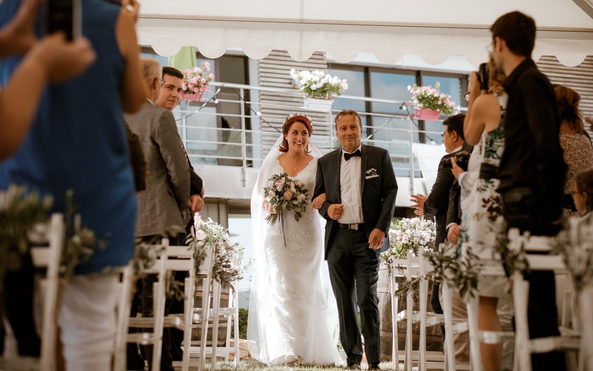 photographies d’un mariage écossais à Arzon, Morbihan