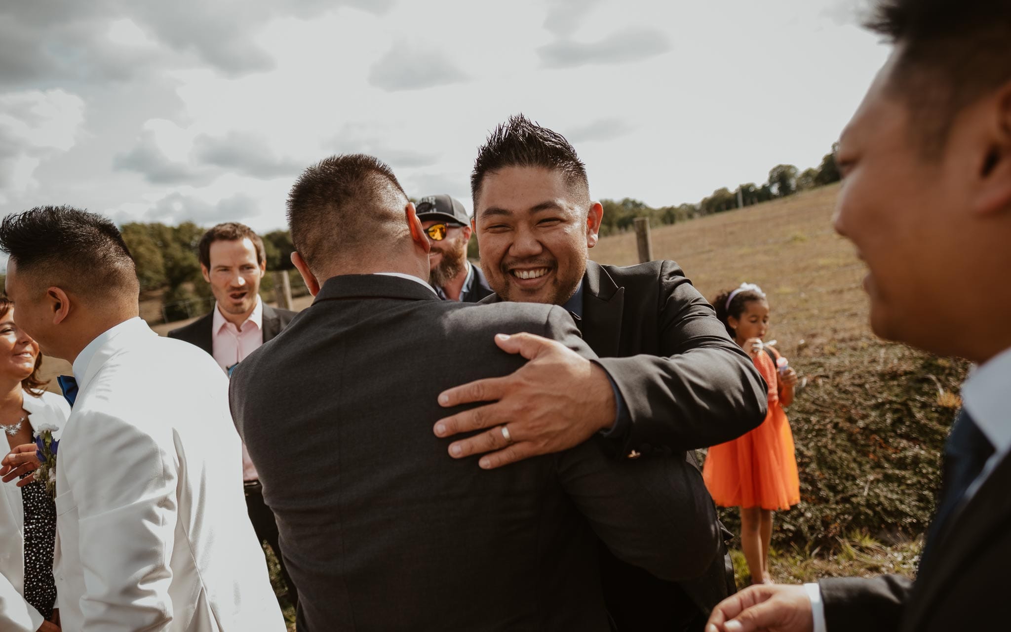 photographies d’un mariage multi-culturel asiatique américain en Vendée