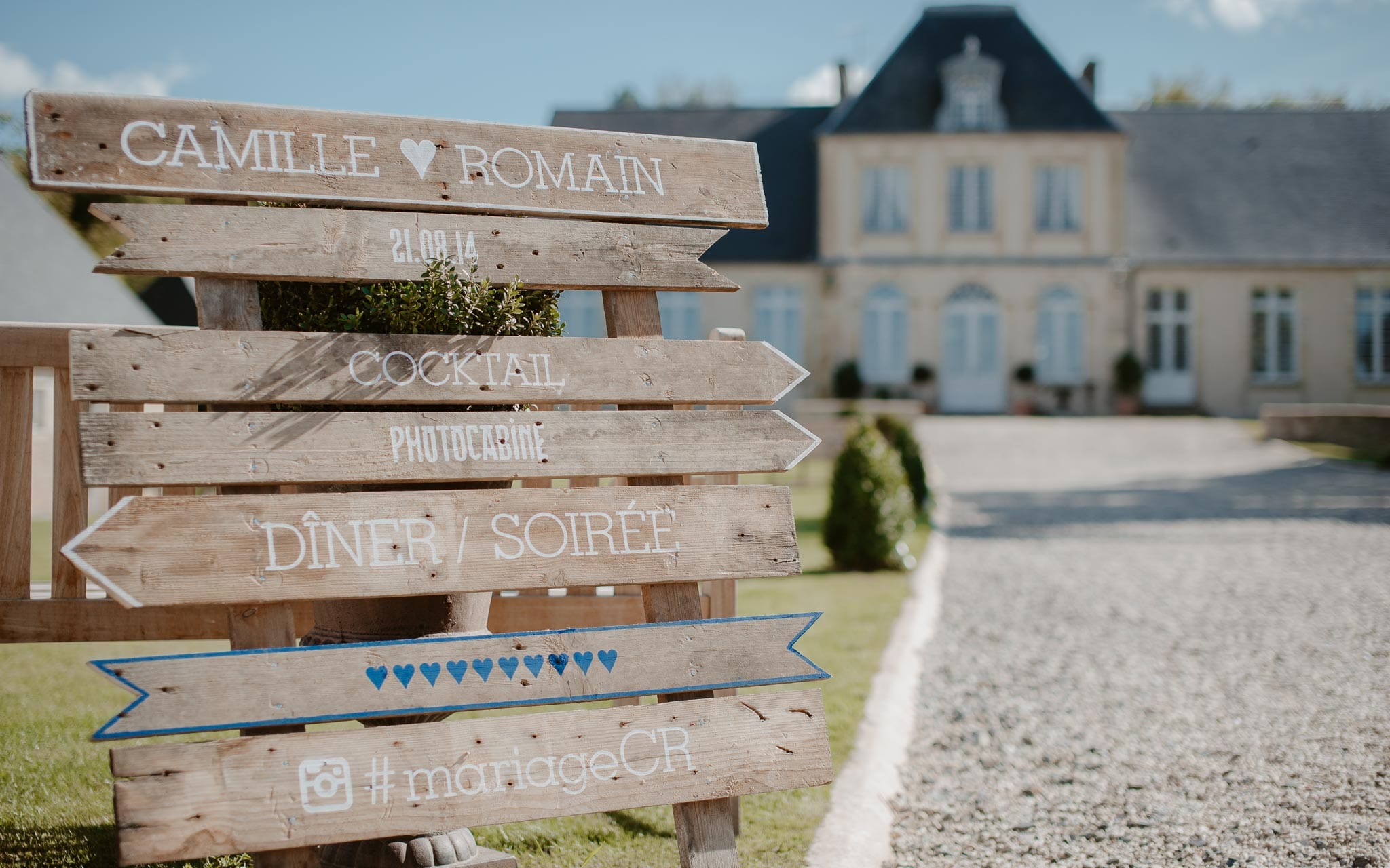 photographies d’un mariage chic à Deauville en normandie