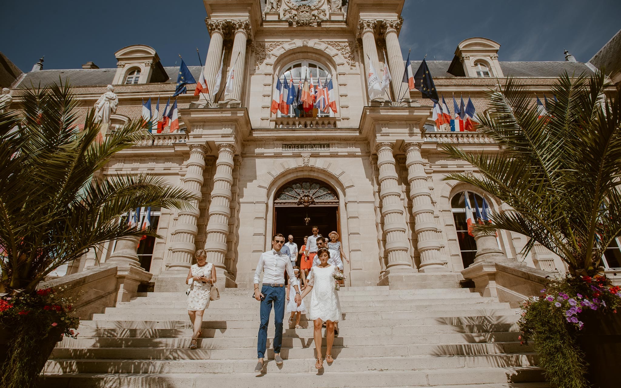 photographies d’un mariage boho chic à Amiens et Montreuil-sur-mer