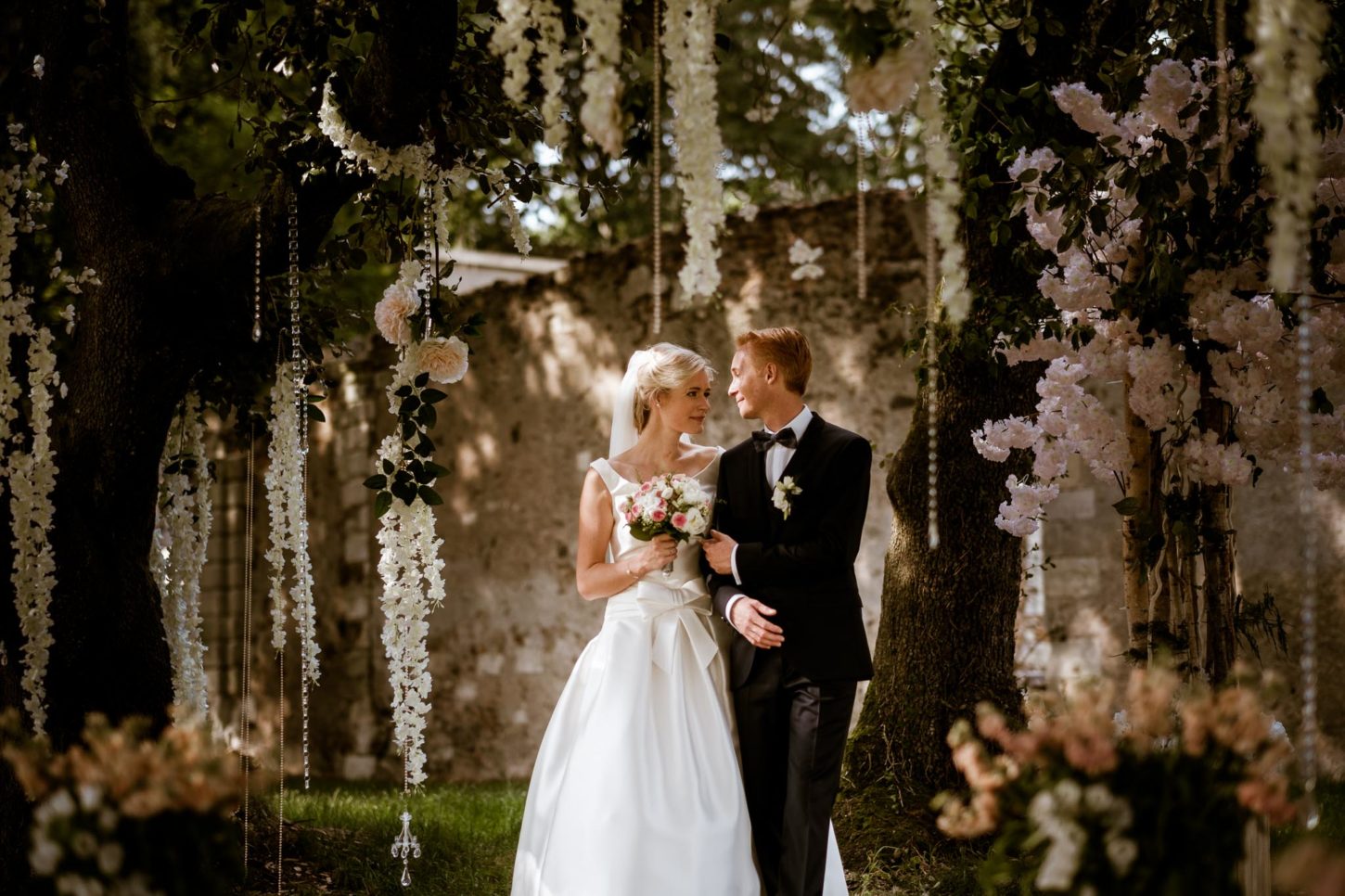 photographies d’un mariage de princesse au Château de Vair, près de Nantes