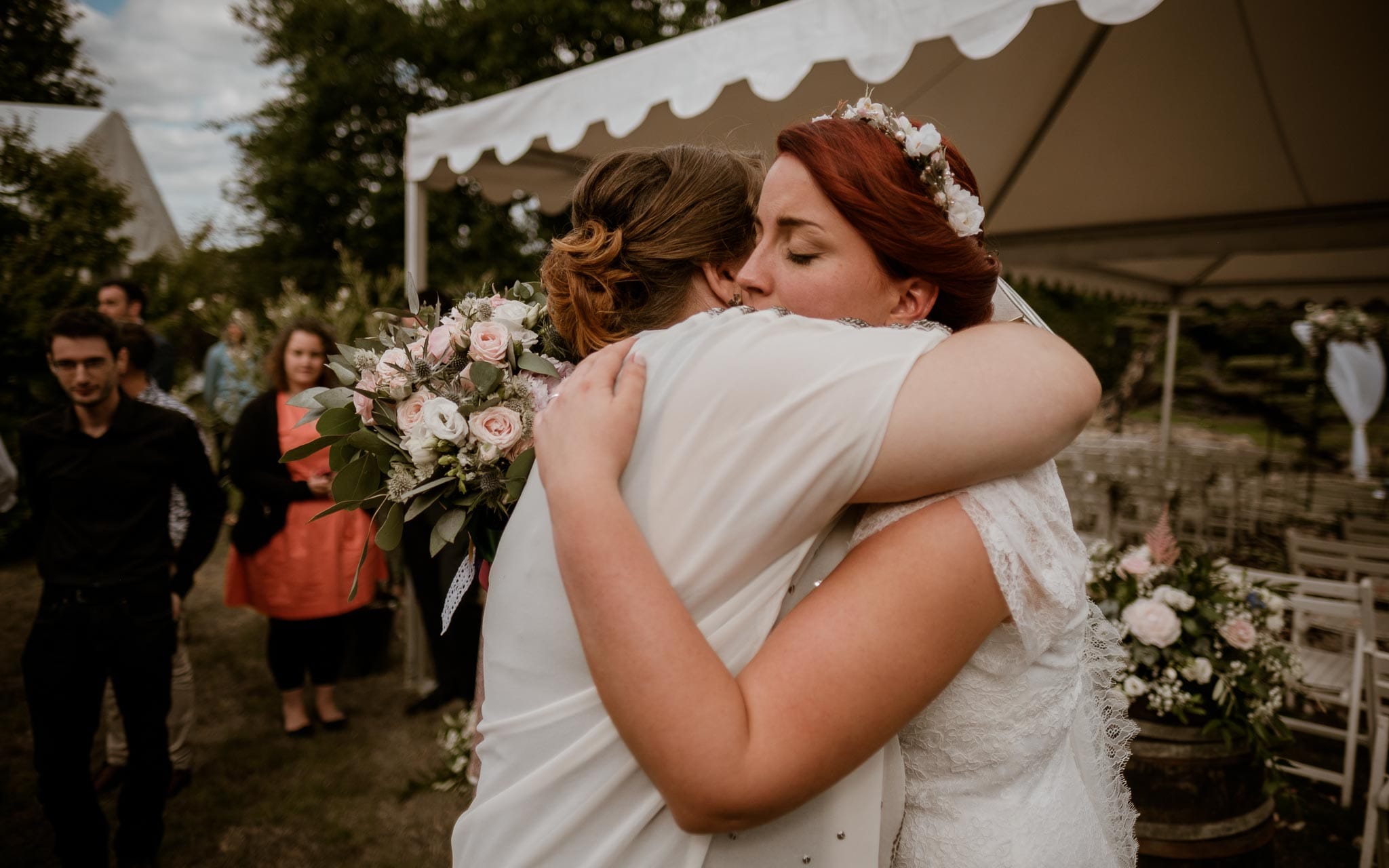 photographies d’un mariage écossais à Arzon, Morbihan