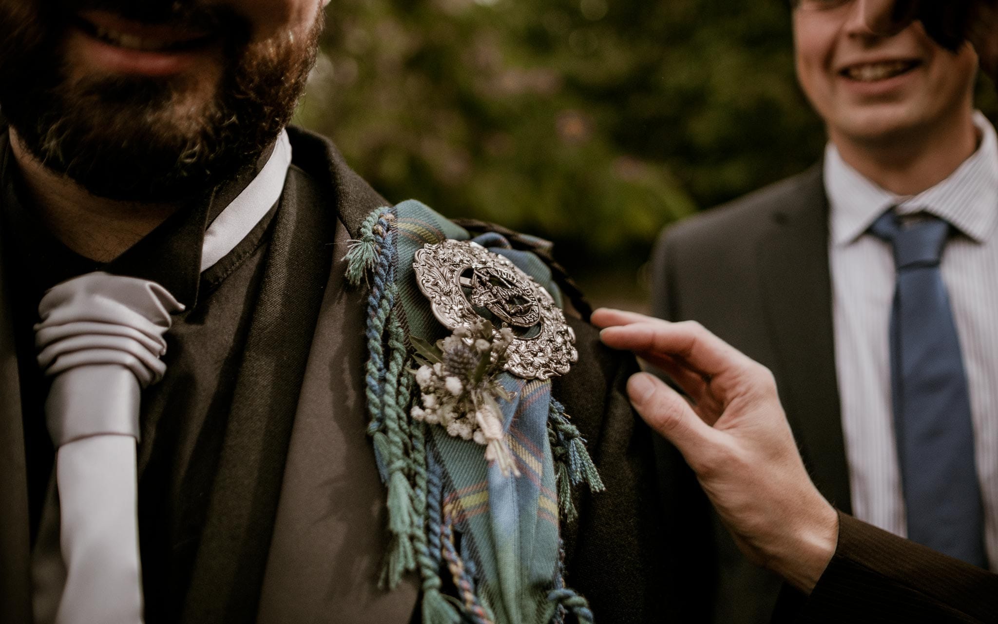 photographies d’un mariage écossais à Arzon, Morbihan