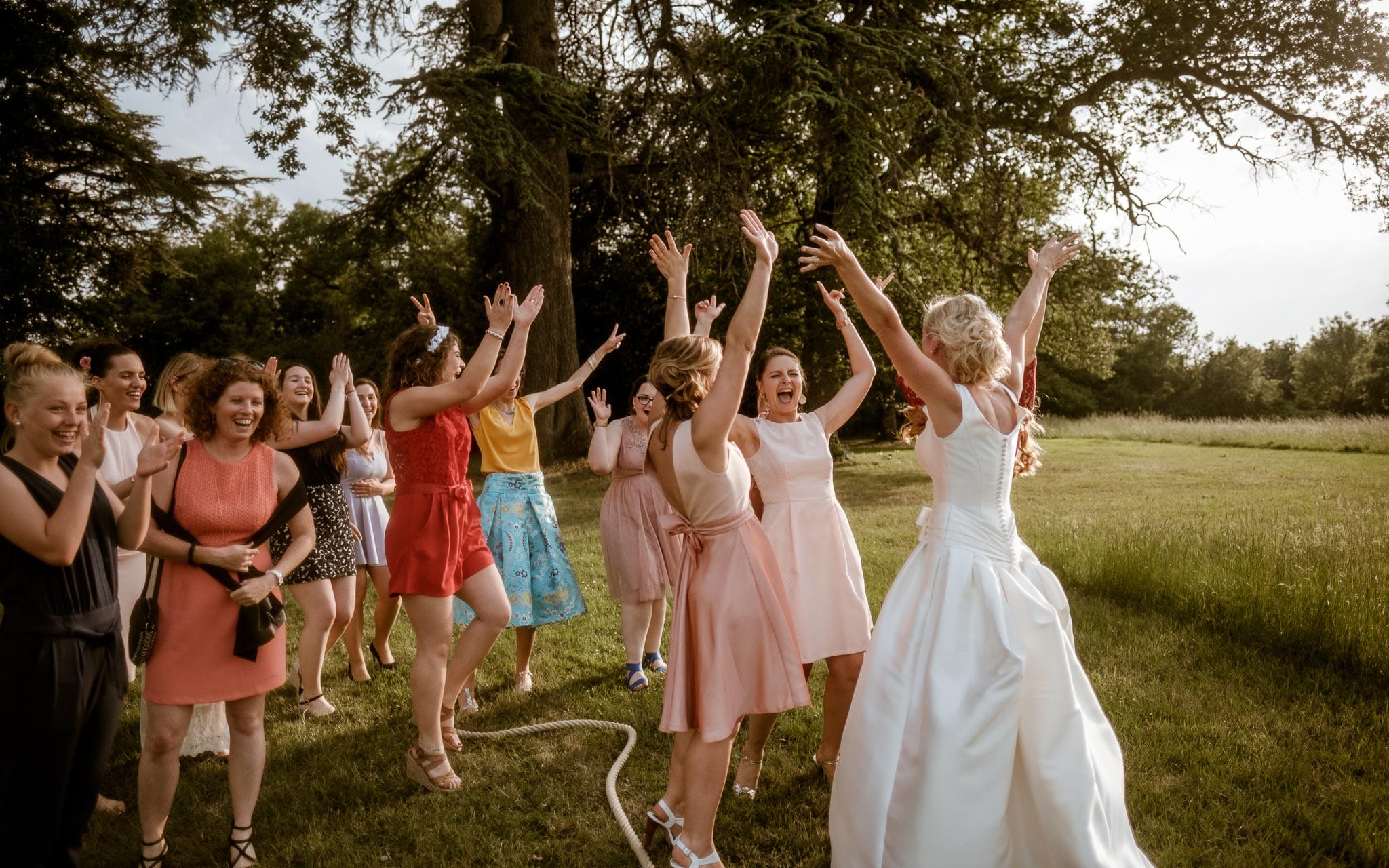 photographies d’un mariage de princesse au Château de Vair, près de Nantes