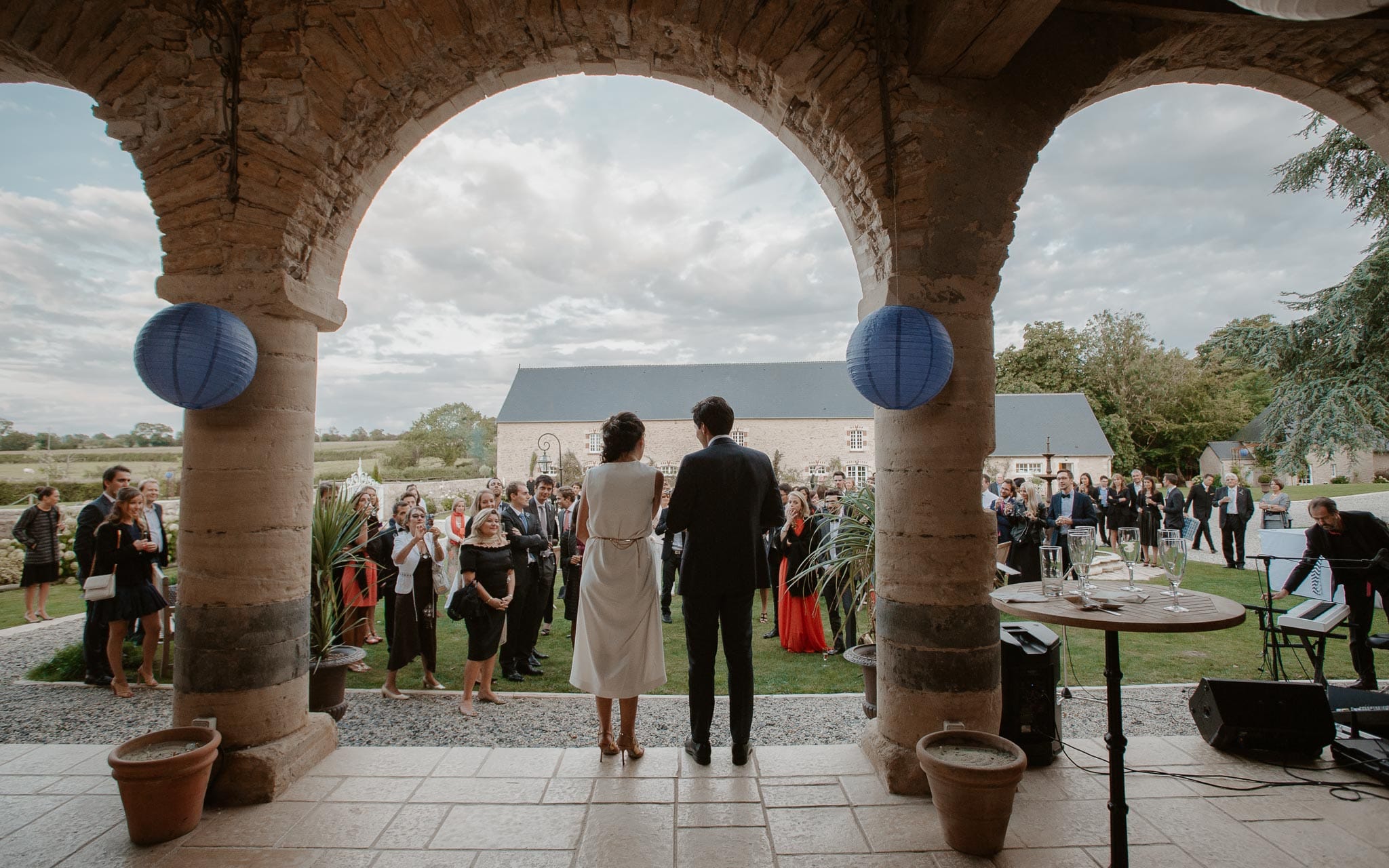 photographies d’un mariage chic à Deauville en normandie