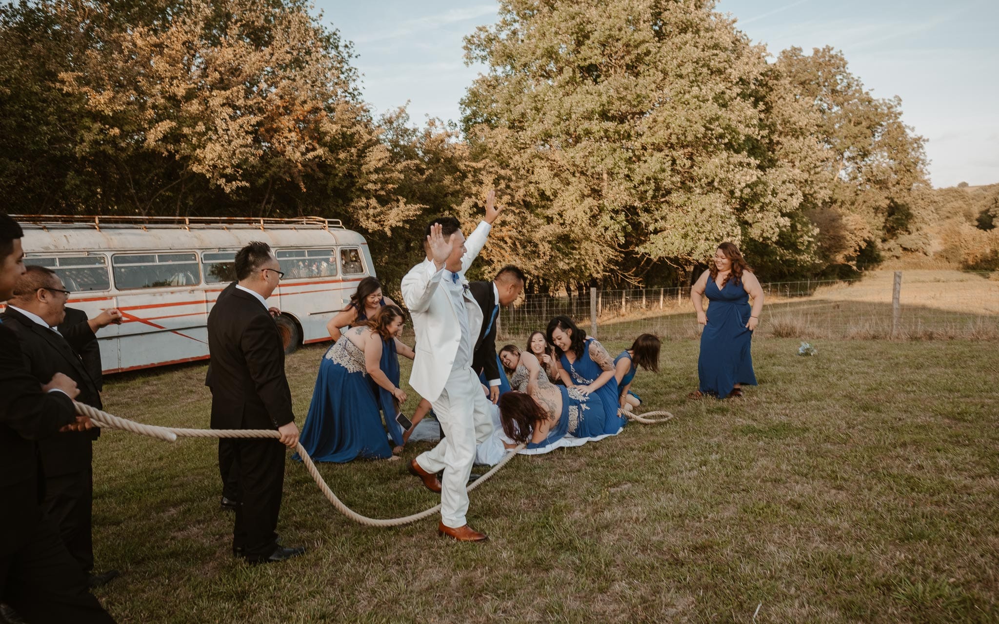 photographies d’un mariage multi-culturel asiatique américain en Vendée