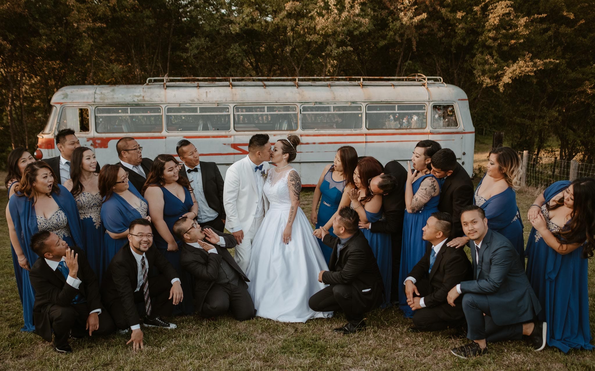 photographies d’un mariage multi-culturel asiatique américain en Vendée