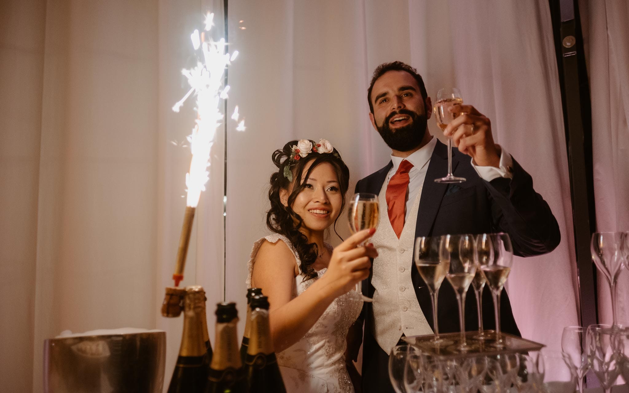 photographies d’un mariage chic à Morienval