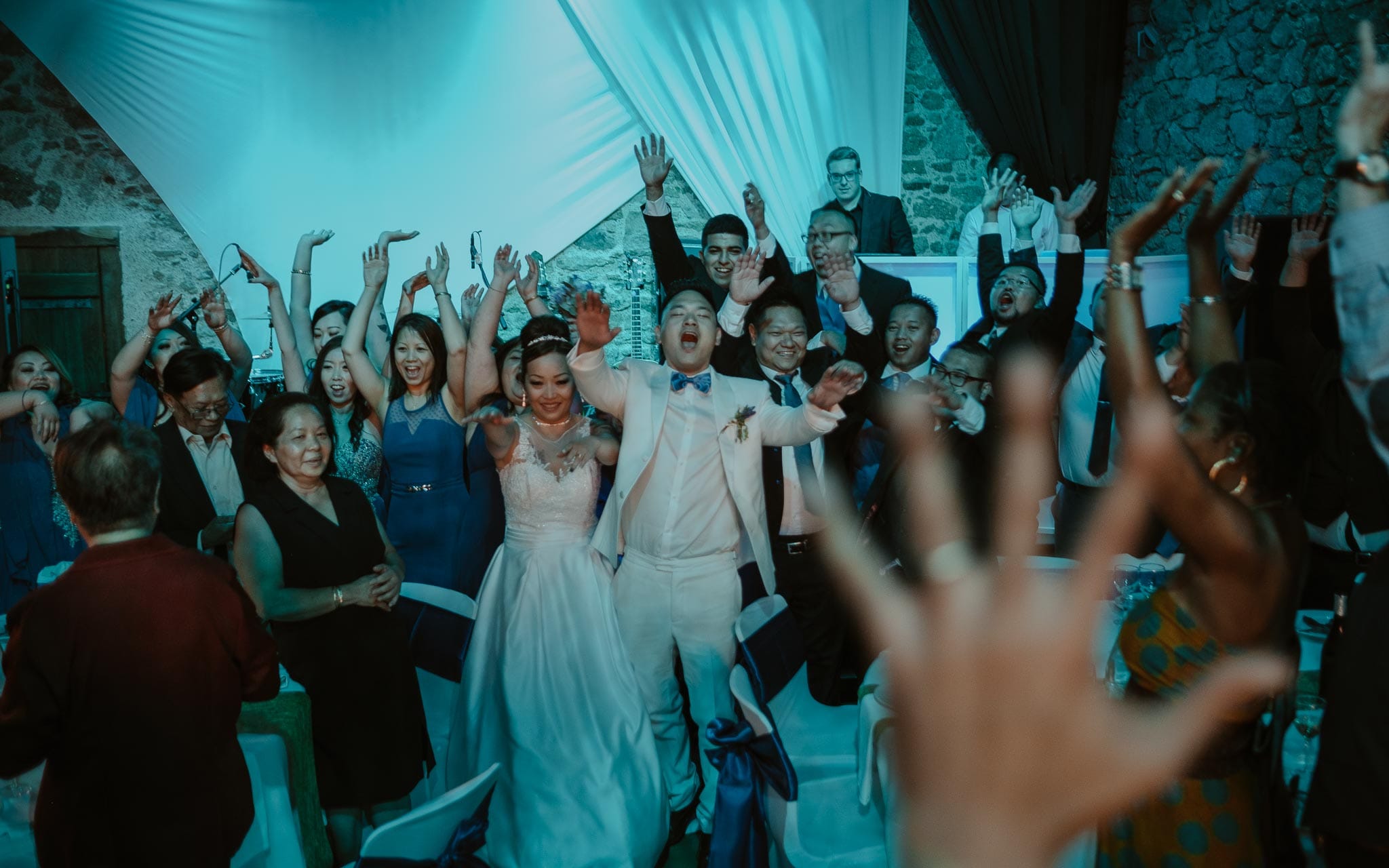 photographies d’un mariage multi-culturel asiatique américain en Vendée