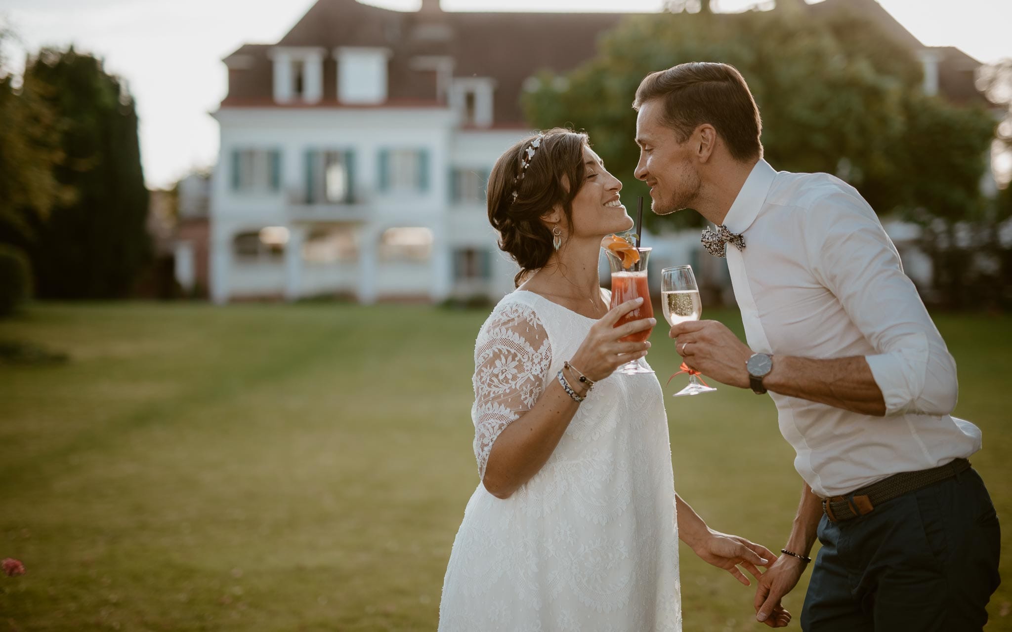 photographies d’un mariage boho chic à Amiens et Montreuil-sur-mer