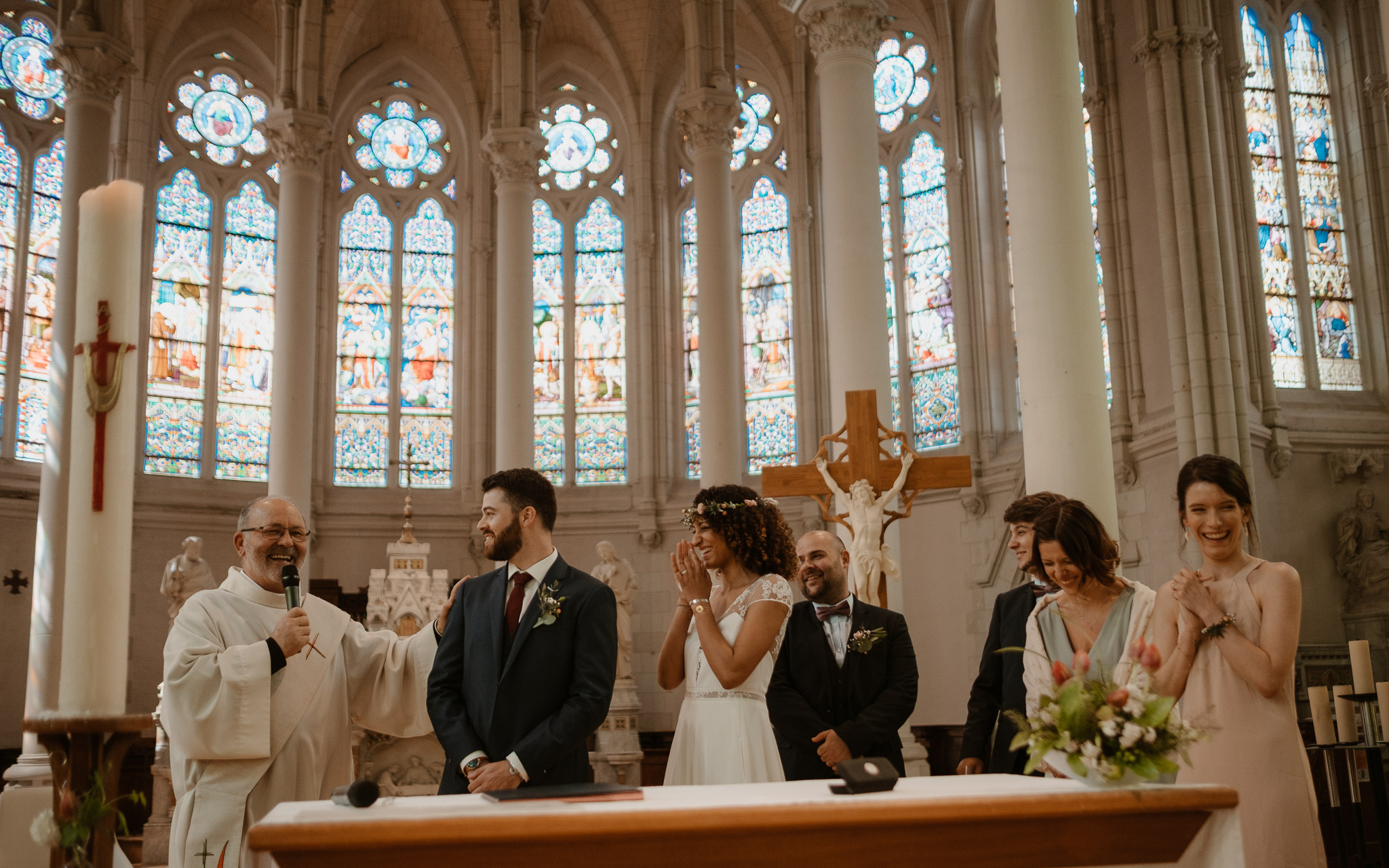 photographies d’un mariage hippie chic à la Chapelle sur Erdre, près de Nantes