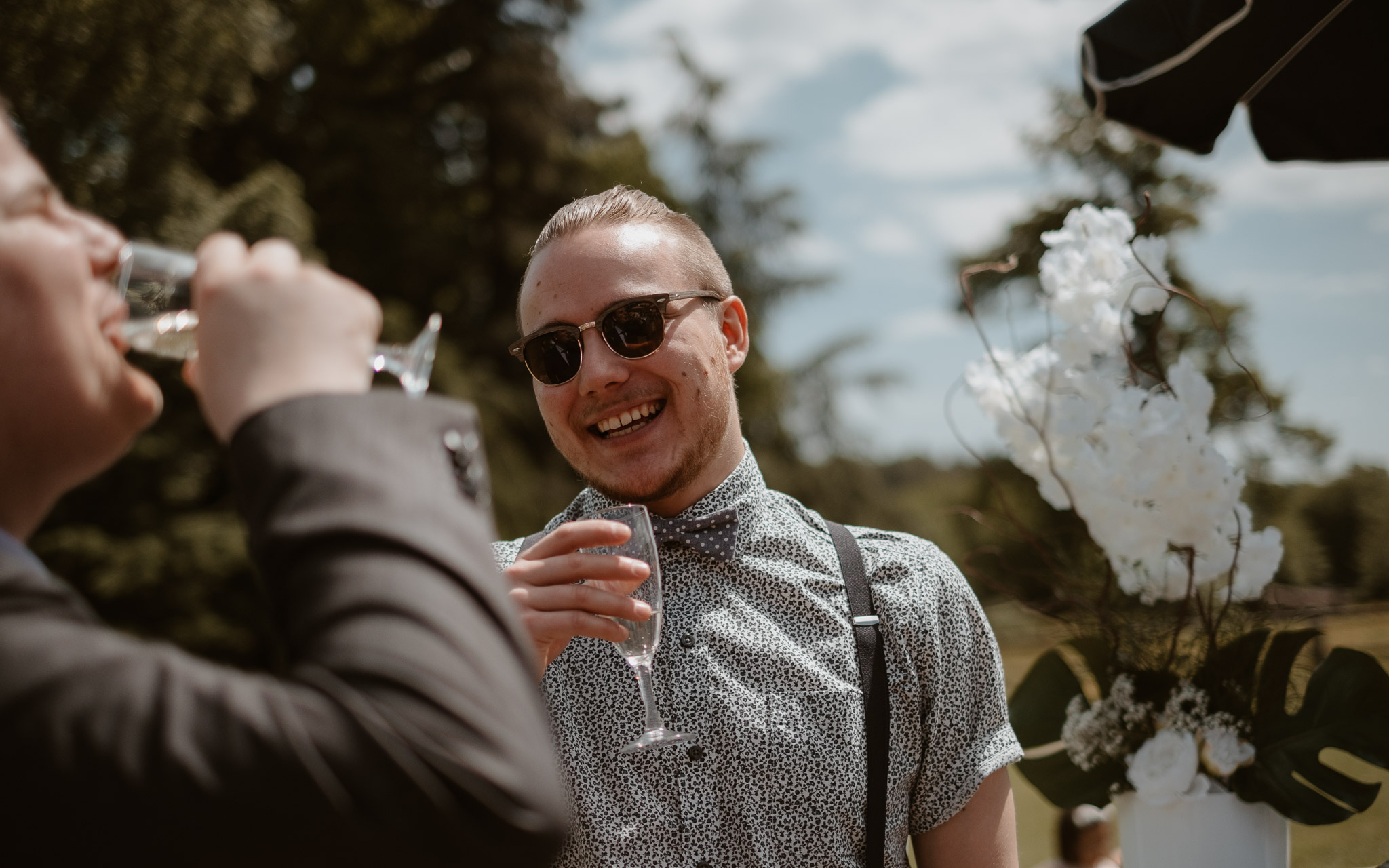 photographies d’un mariage hippie chic à la Chapelle sur Erdre, près de Nantes