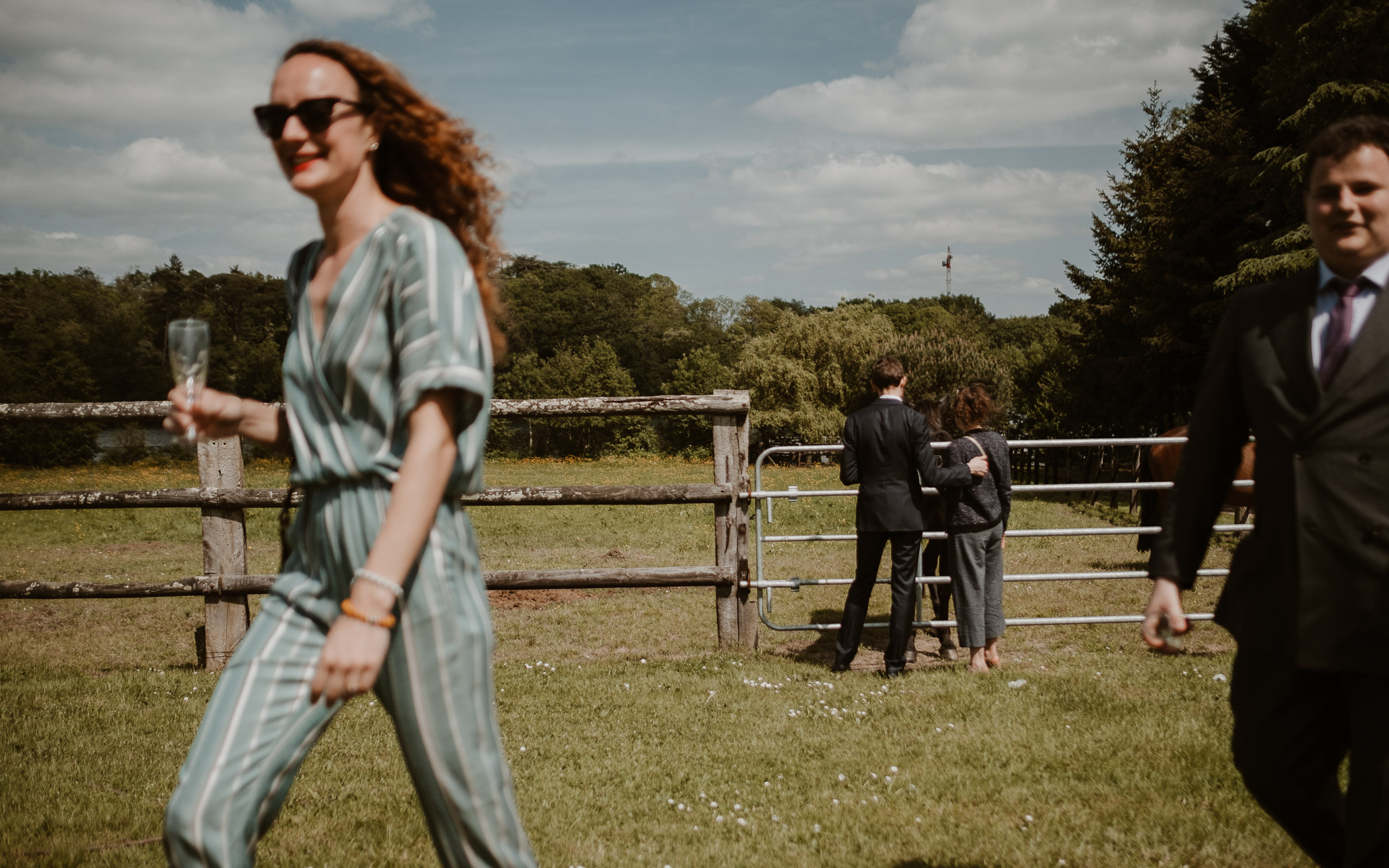 photographies d’un mariage hippie chic à la Chapelle sur Erdre, près de Nantes