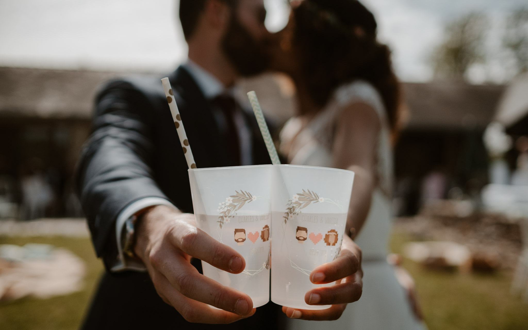 photographies d’un mariage hippie chic à la Chapelle sur Erdre, près de Nantes