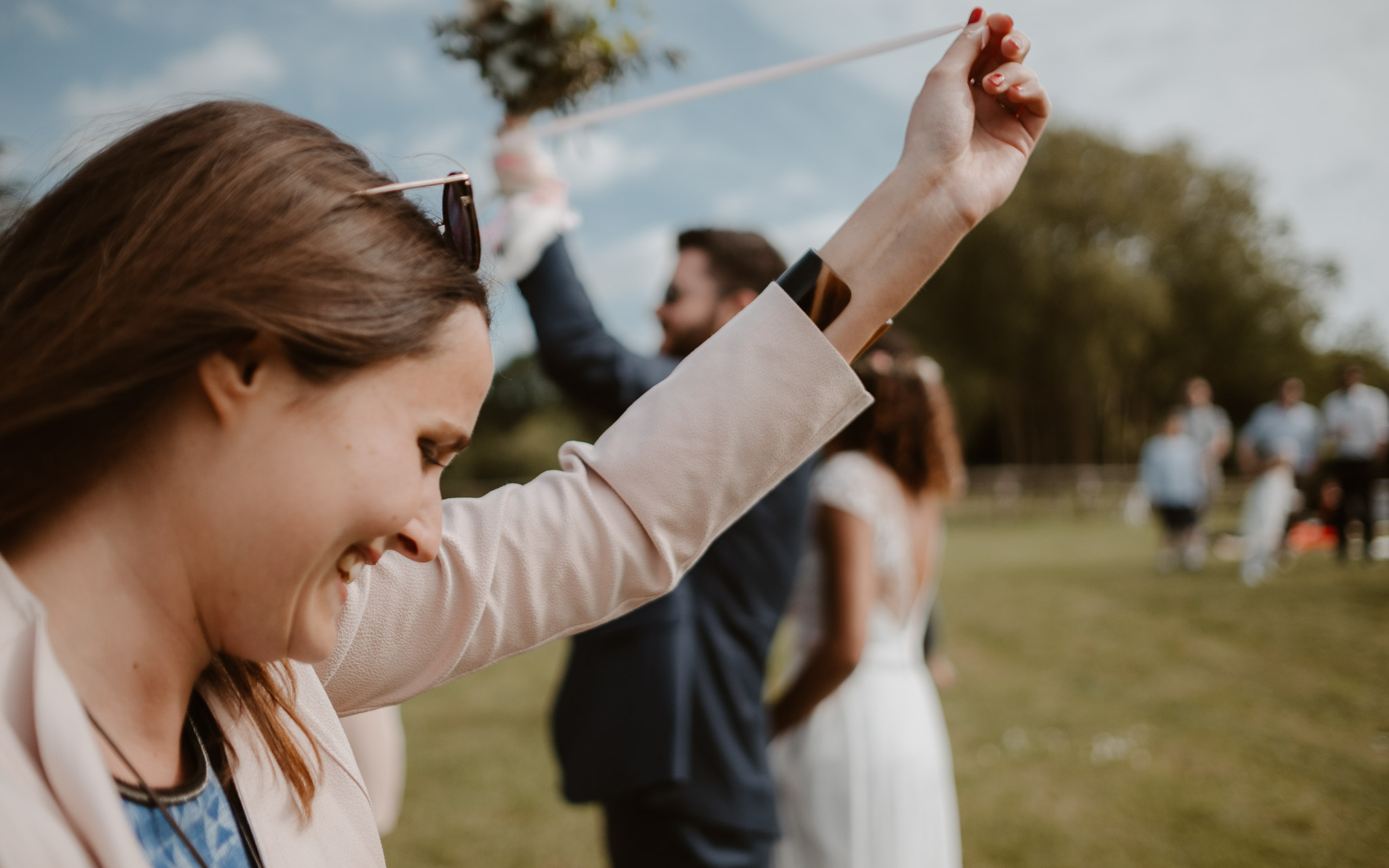 photographies d’un mariage hippie chic à la Chapelle sur Erdre, près de Nantes