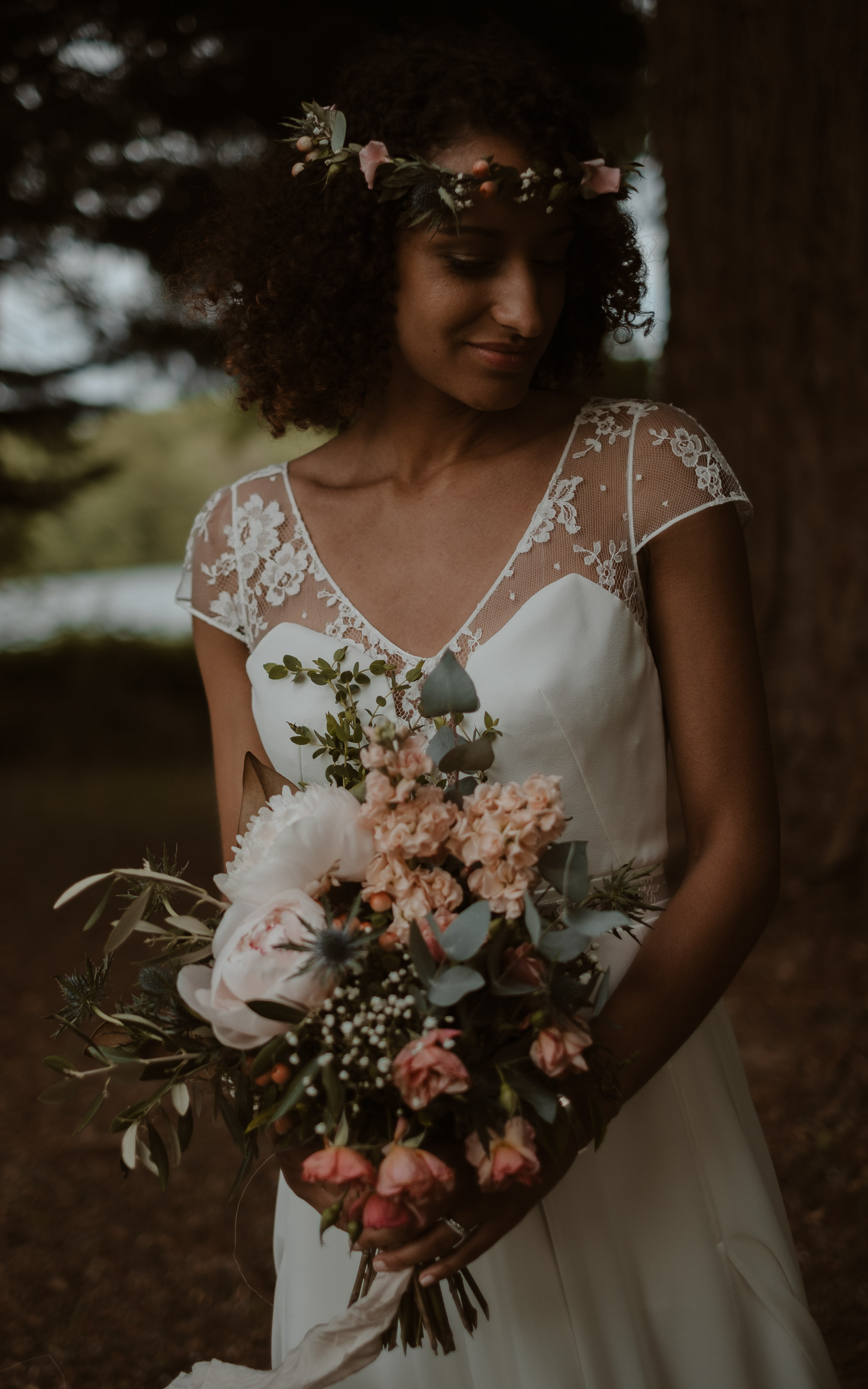 photographies d’un mariage hippie chic à la Chapelle sur Erdre, près de Nantes