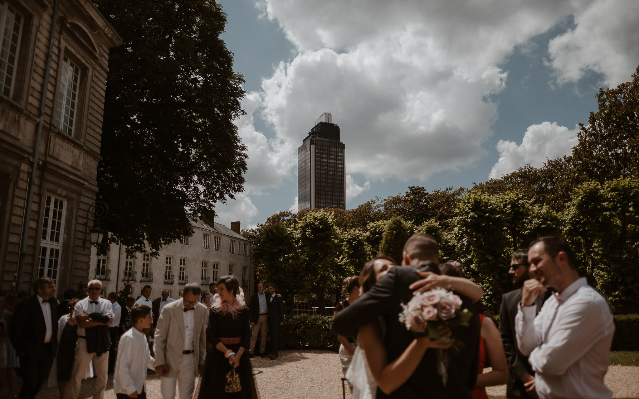 photographies d’un mariage moody en pays de la loire entre nantes et angers